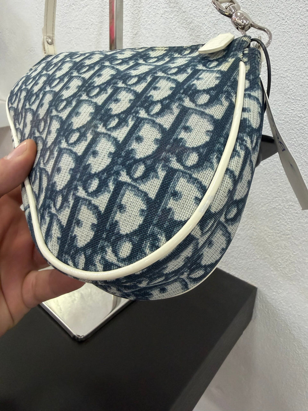 Dior Pochette Saddle Dior oblique