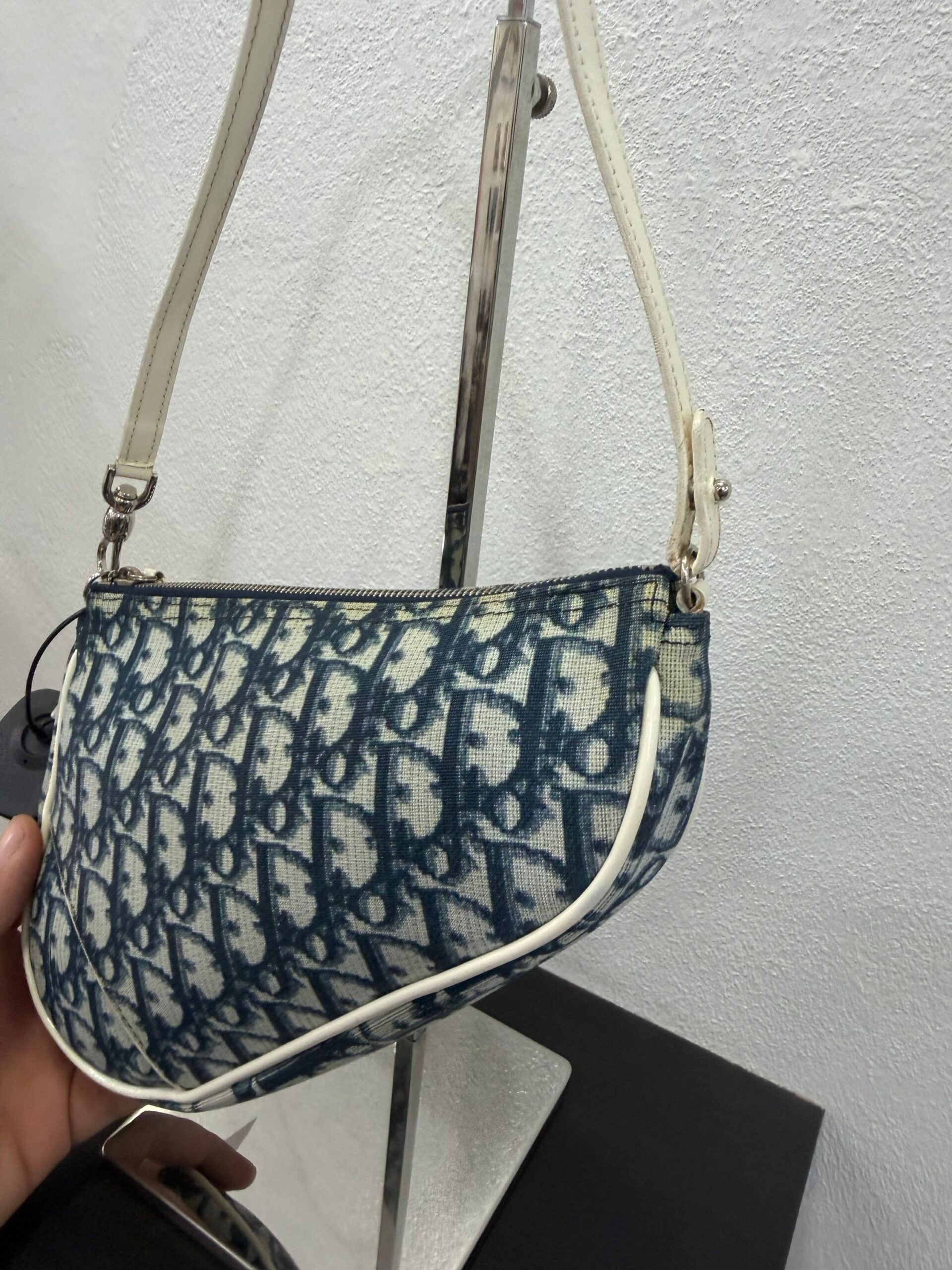 Dior Pochette Saddle Dior oblique