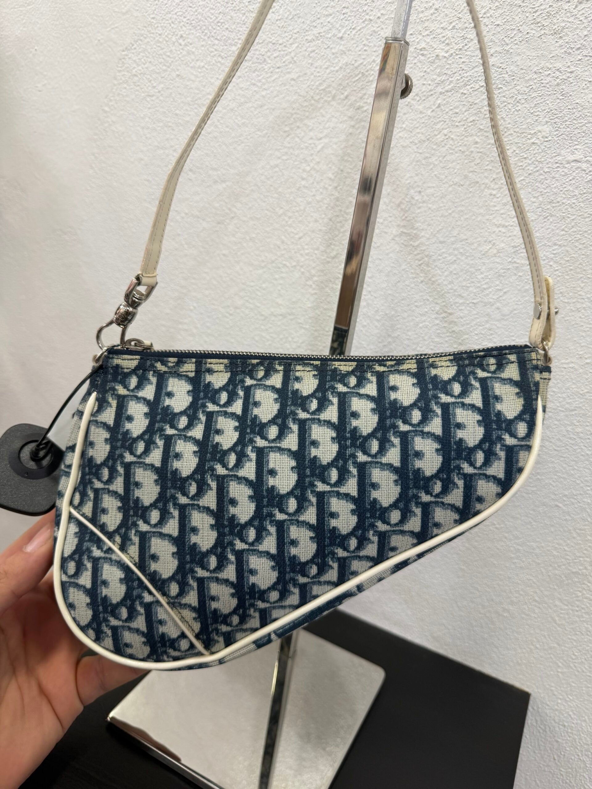 Dior Pochette Saddle Dior oblique