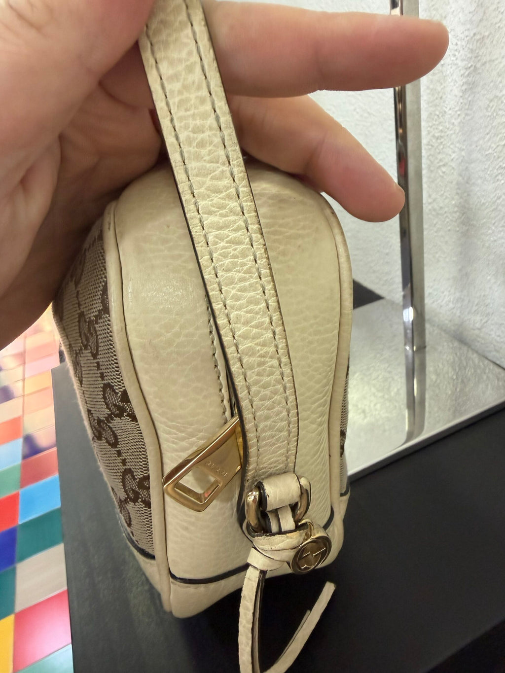 Gucci Camera Bag in tela GG supreme