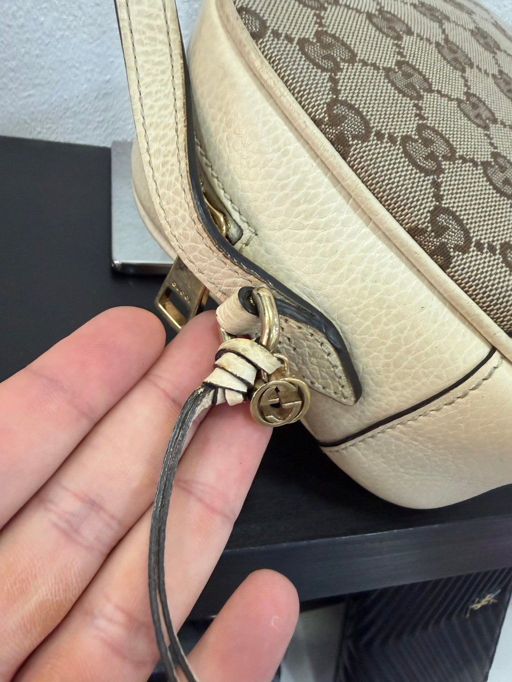 Gucci Camera Bag in tela GG supreme