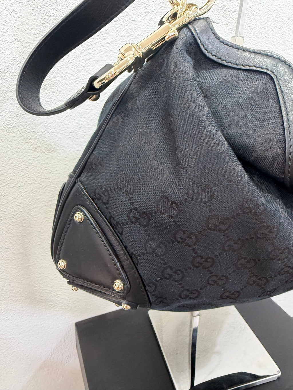 Gucci Indy Bag in tela GG Supreme nera