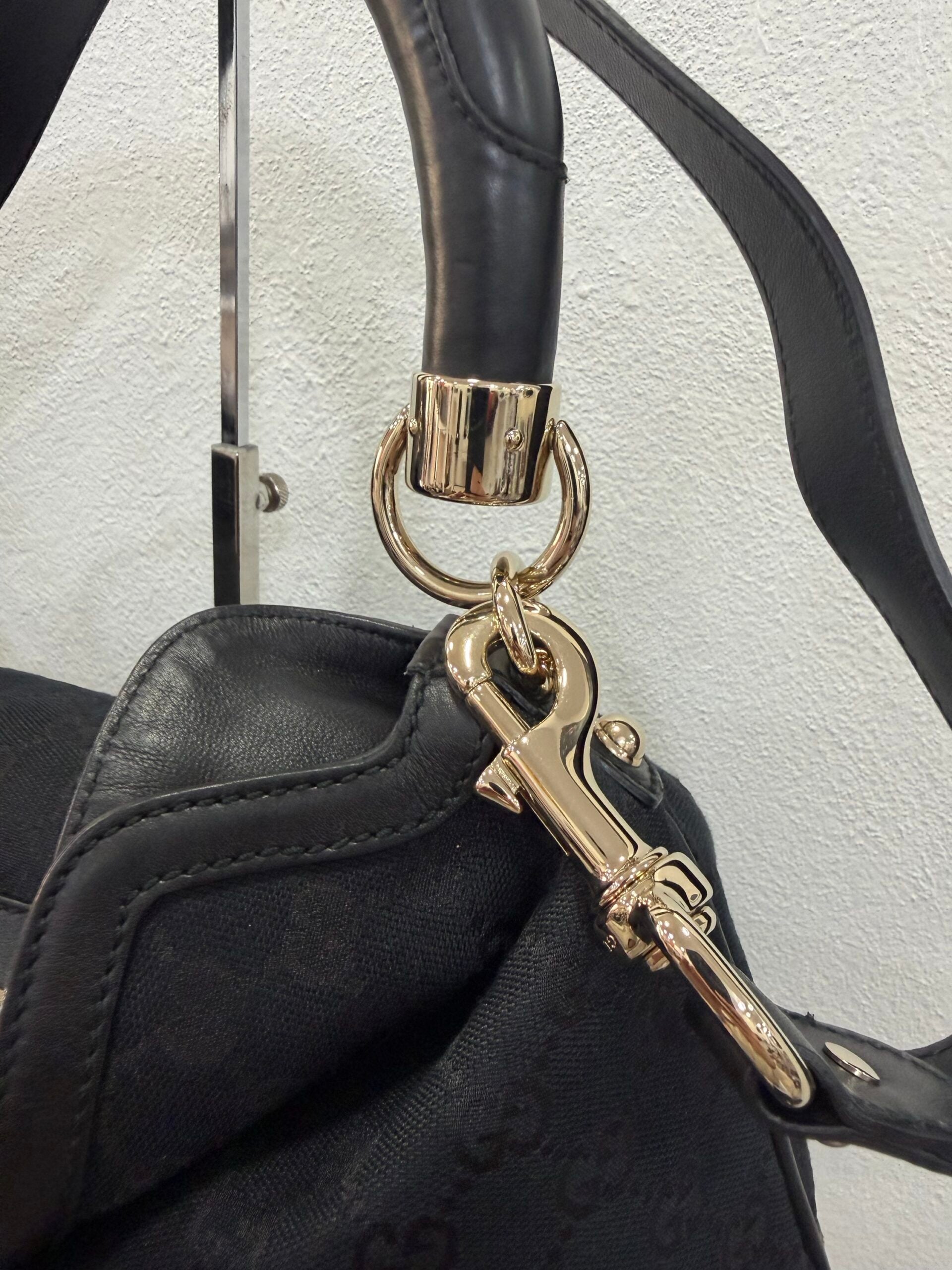 Gucci Indy Bag in tela GG Supreme nera