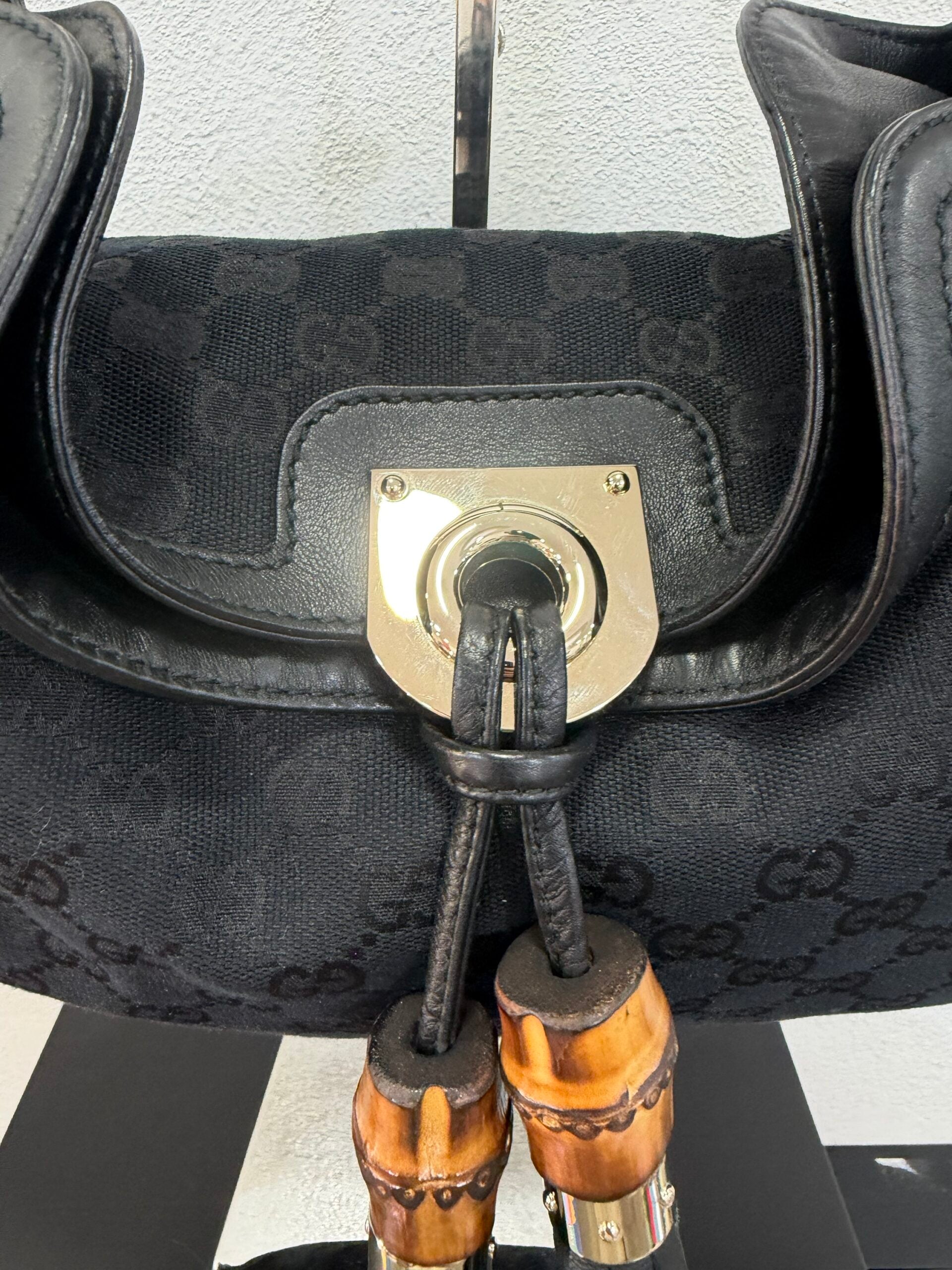 Gucci Indy Bag in tela GG Supreme nera