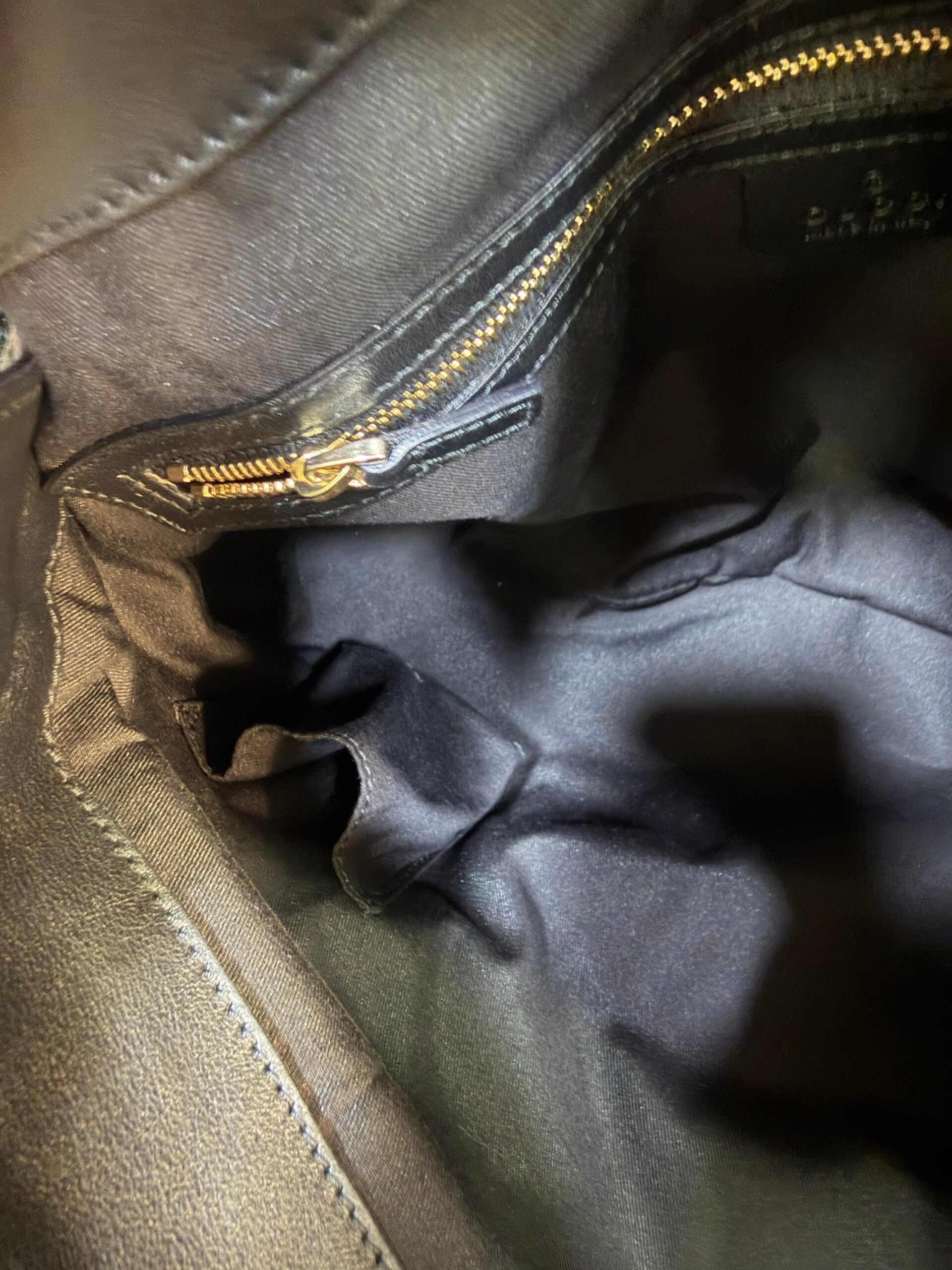 Gucci Indy Bag in tela GG Supreme nera