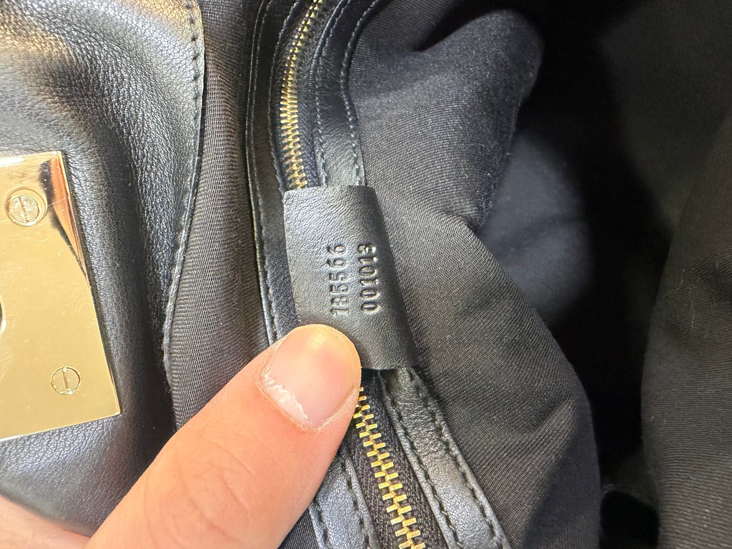 Gucci Indy Bag in tela GG Supreme nera