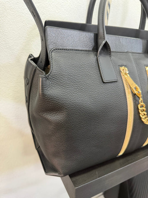 Chloe shopping in pelle con tracolla