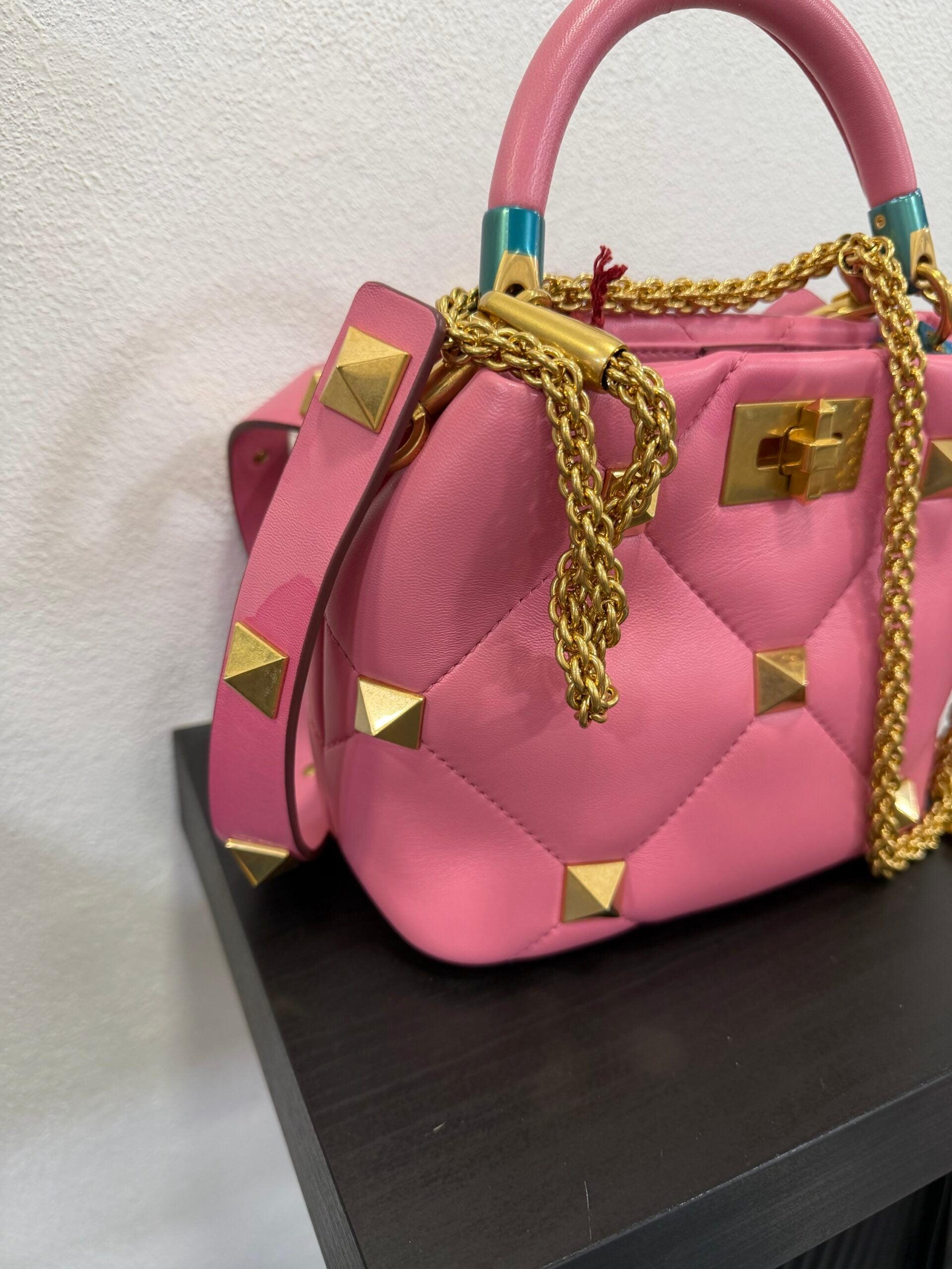 Valentino Garavani Top Handle Roman Stud