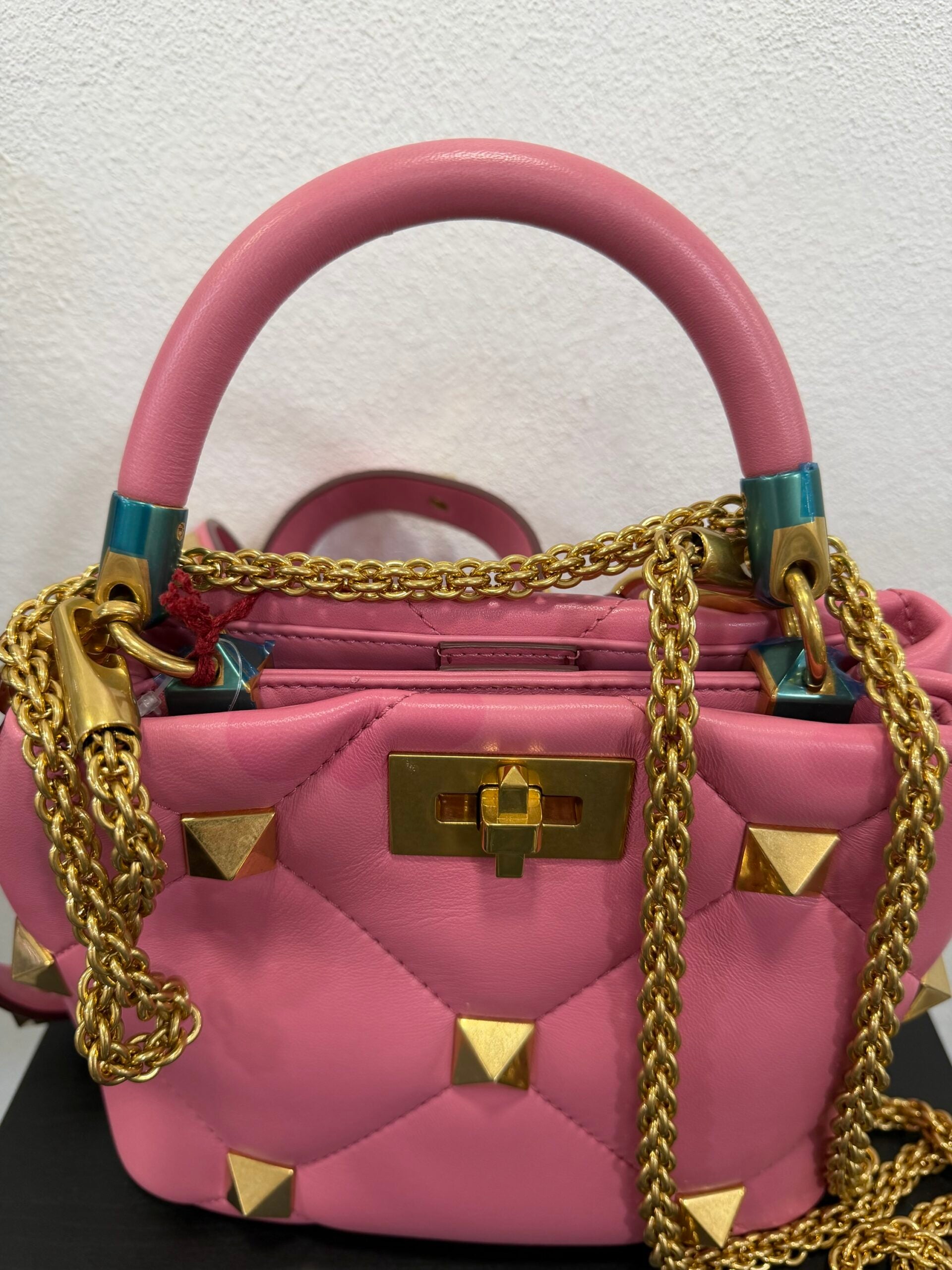 Valentino Garavani Top Handle Roman Stud