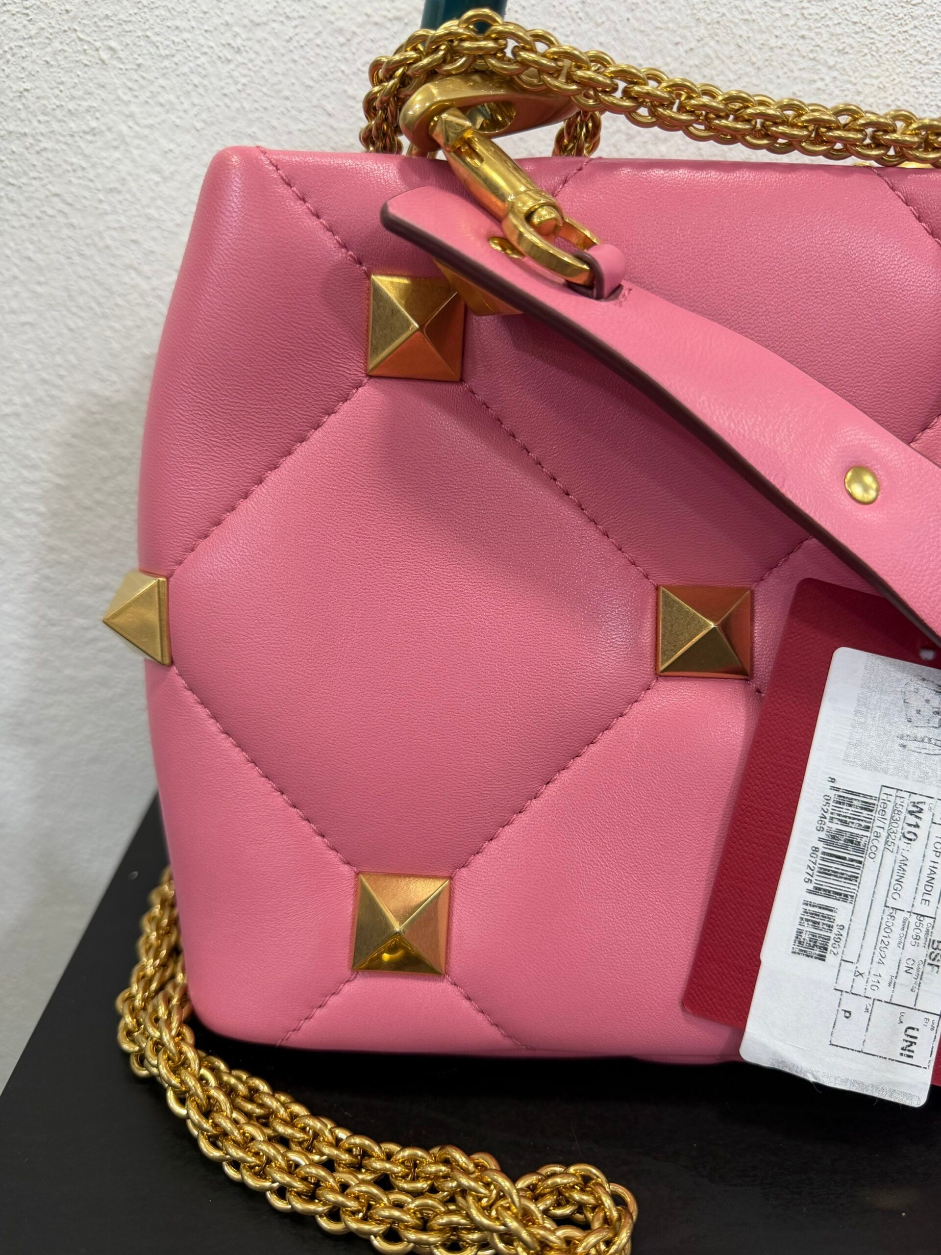 Valentino Garavani Top Handle Roman Stud