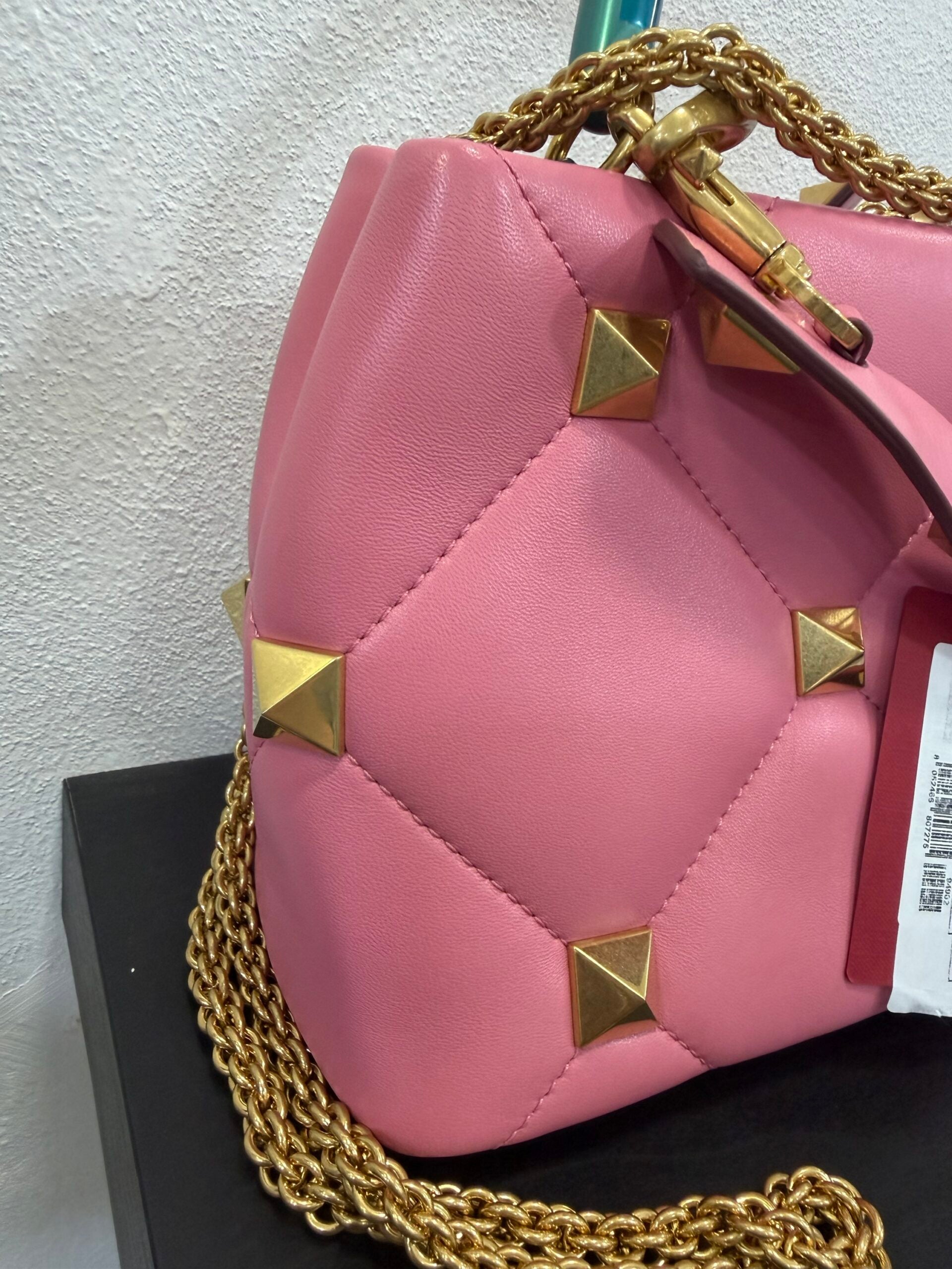 Valentino Garavani Top Handle Roman Stud