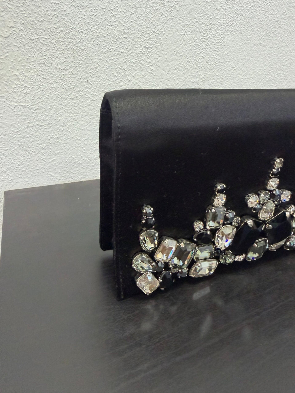 Prada Pochette in Raso Con pietre