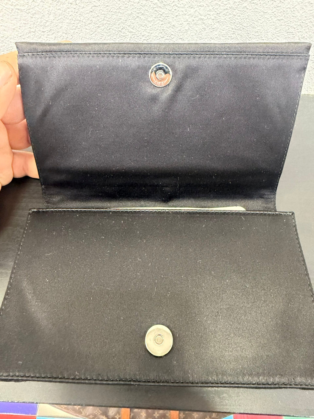 Prada Pochette in Raso Con pietre
