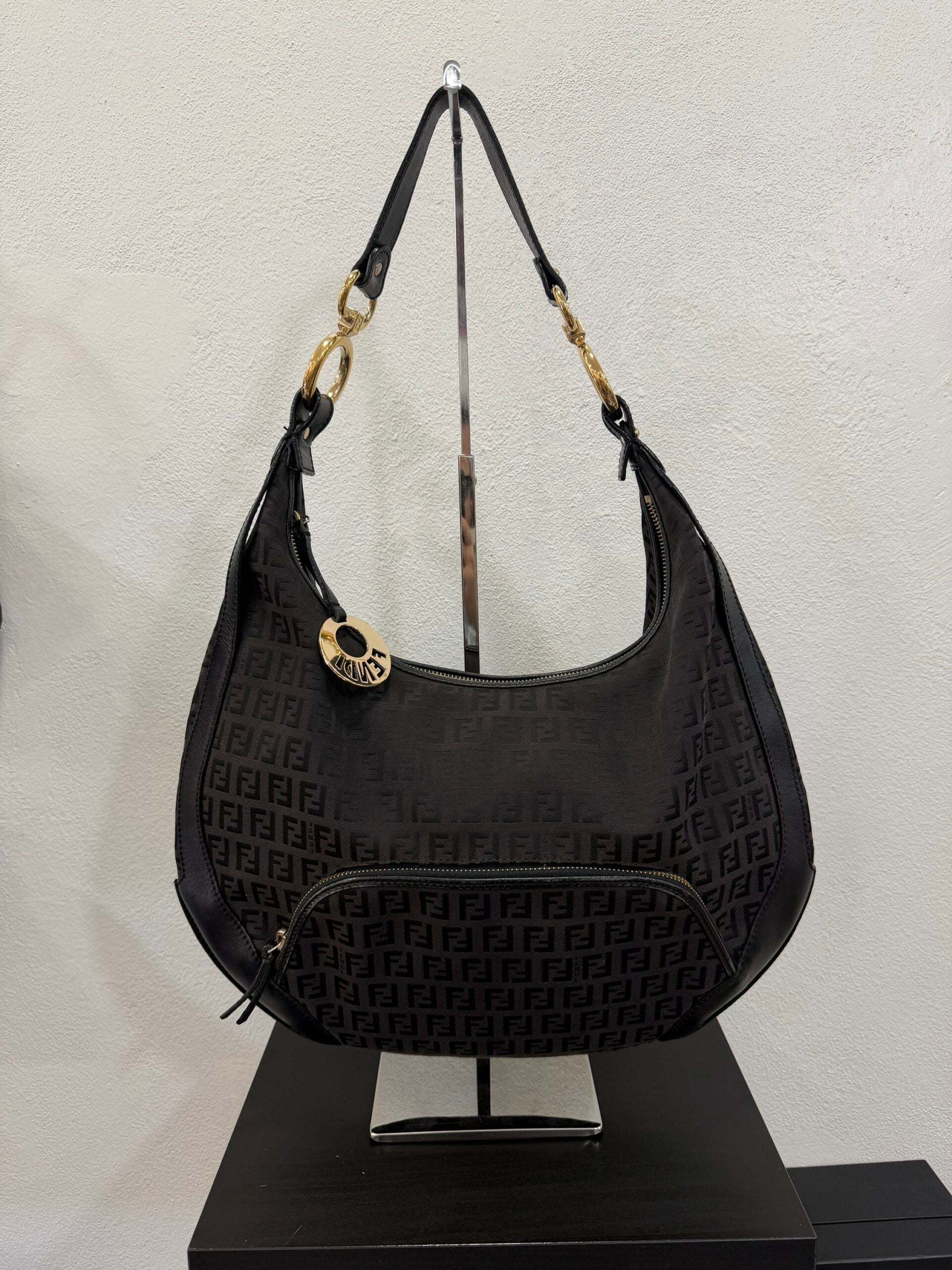 Fendi Hobo Zucchino Nero