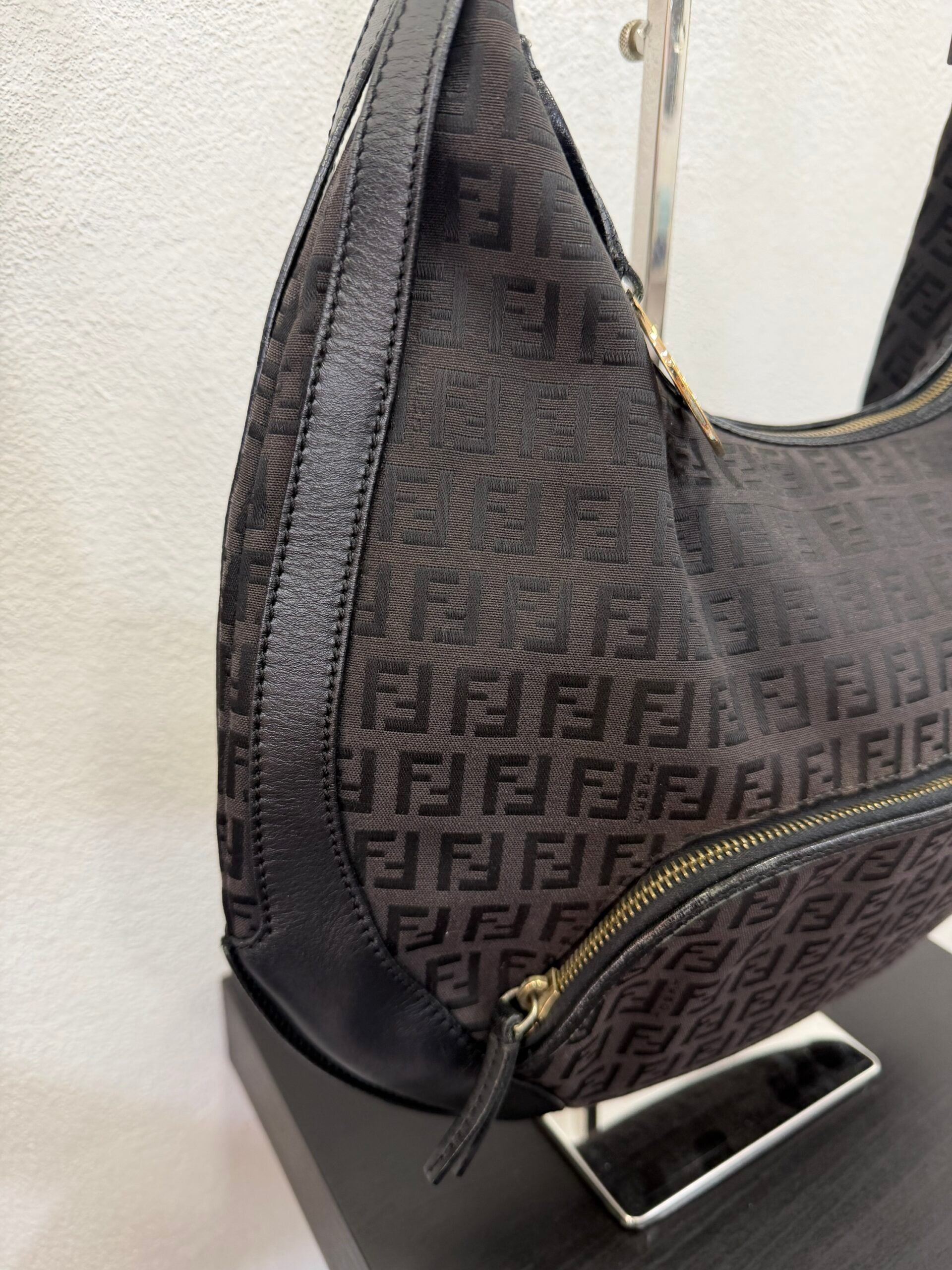 Fendi Hobo Zucchino Nero