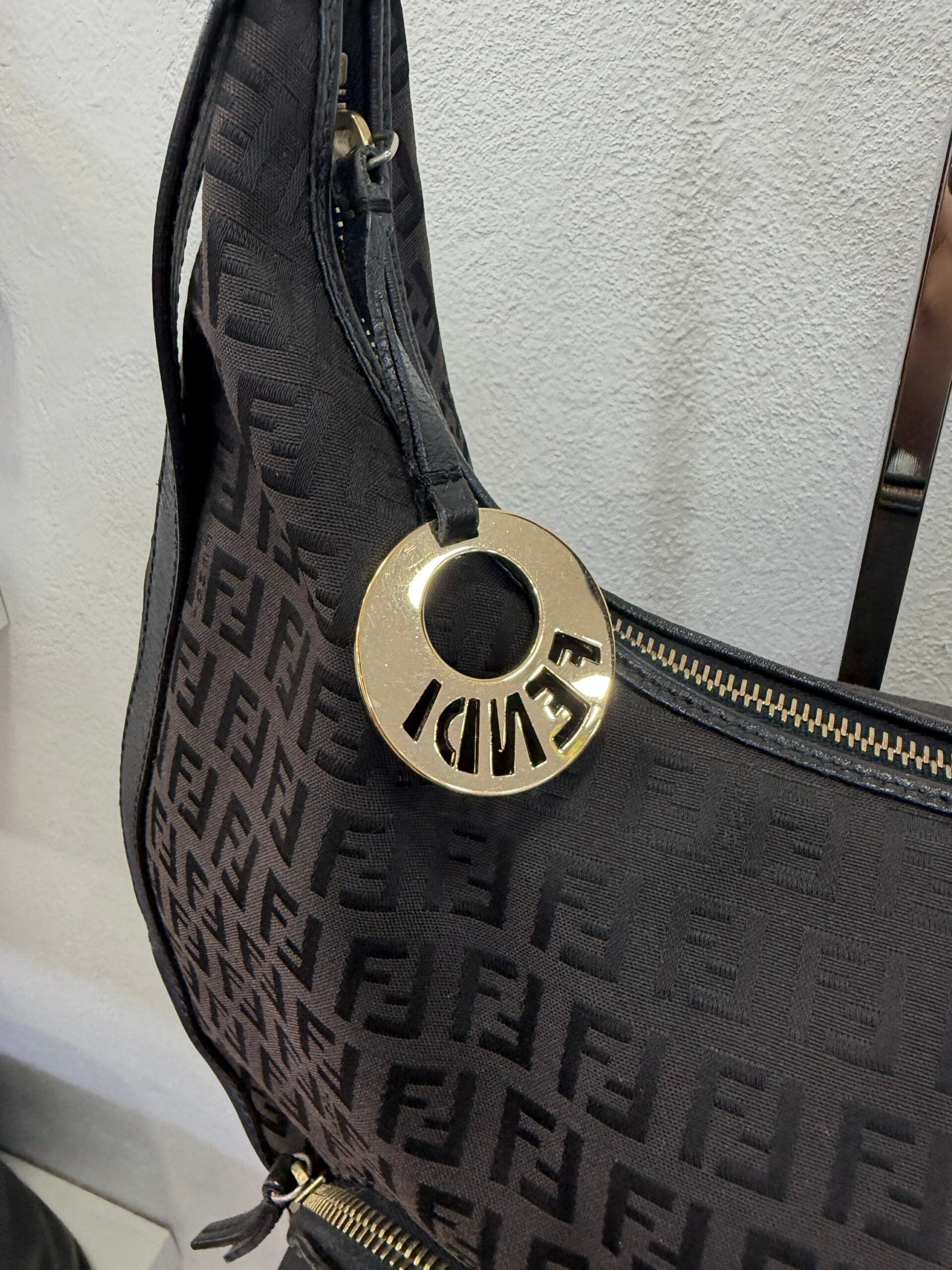 Fendi Hobo Zucchino Nero