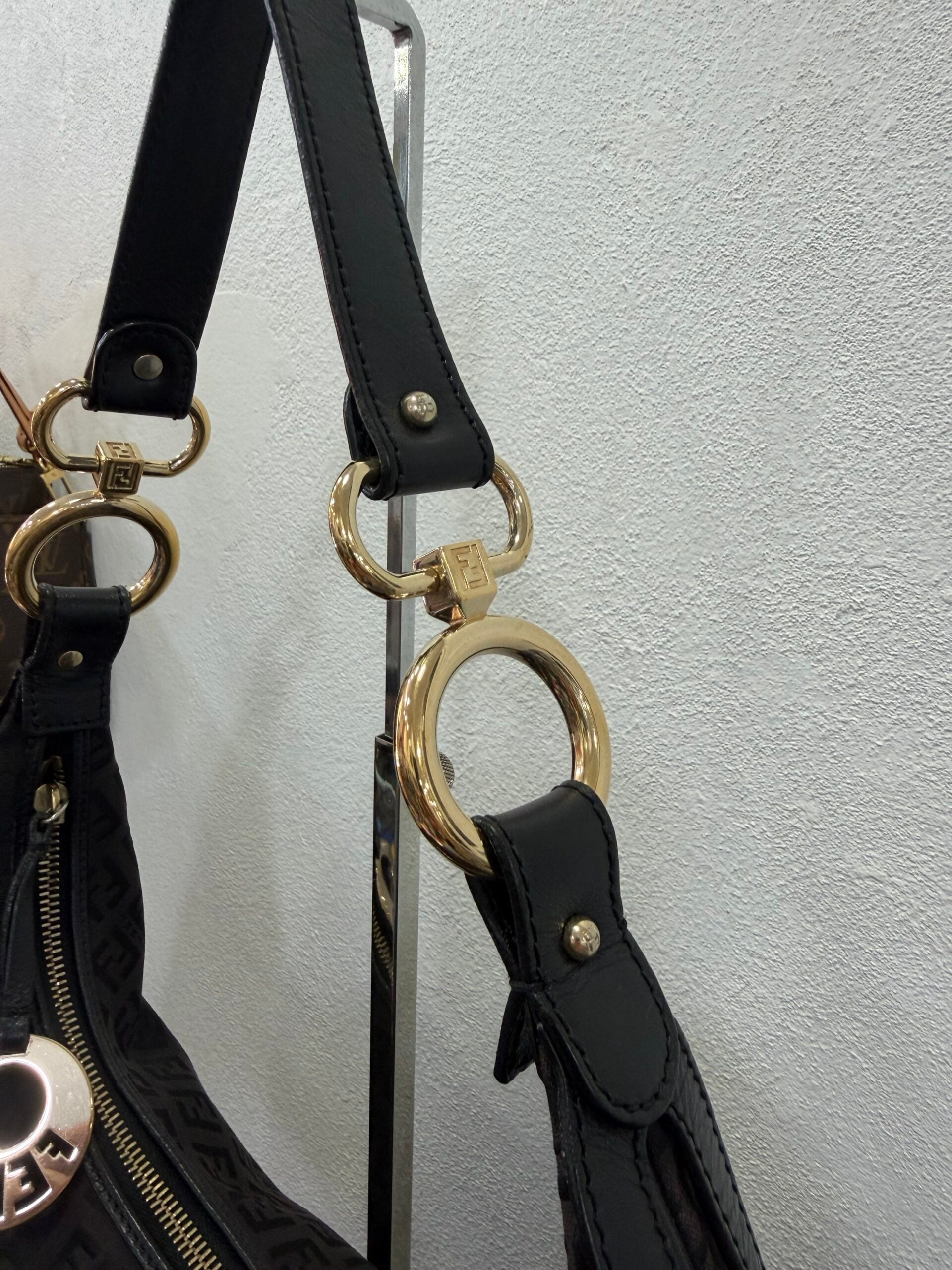 Fendi Hobo Zucchino Nero