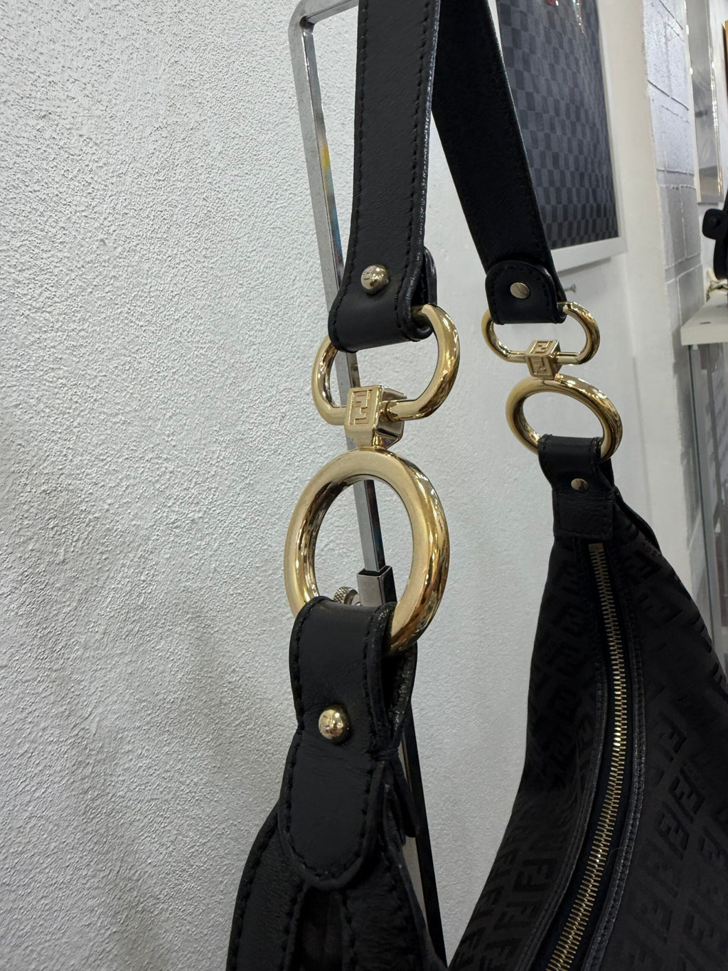 Fendi Hobo Zucchino Nero