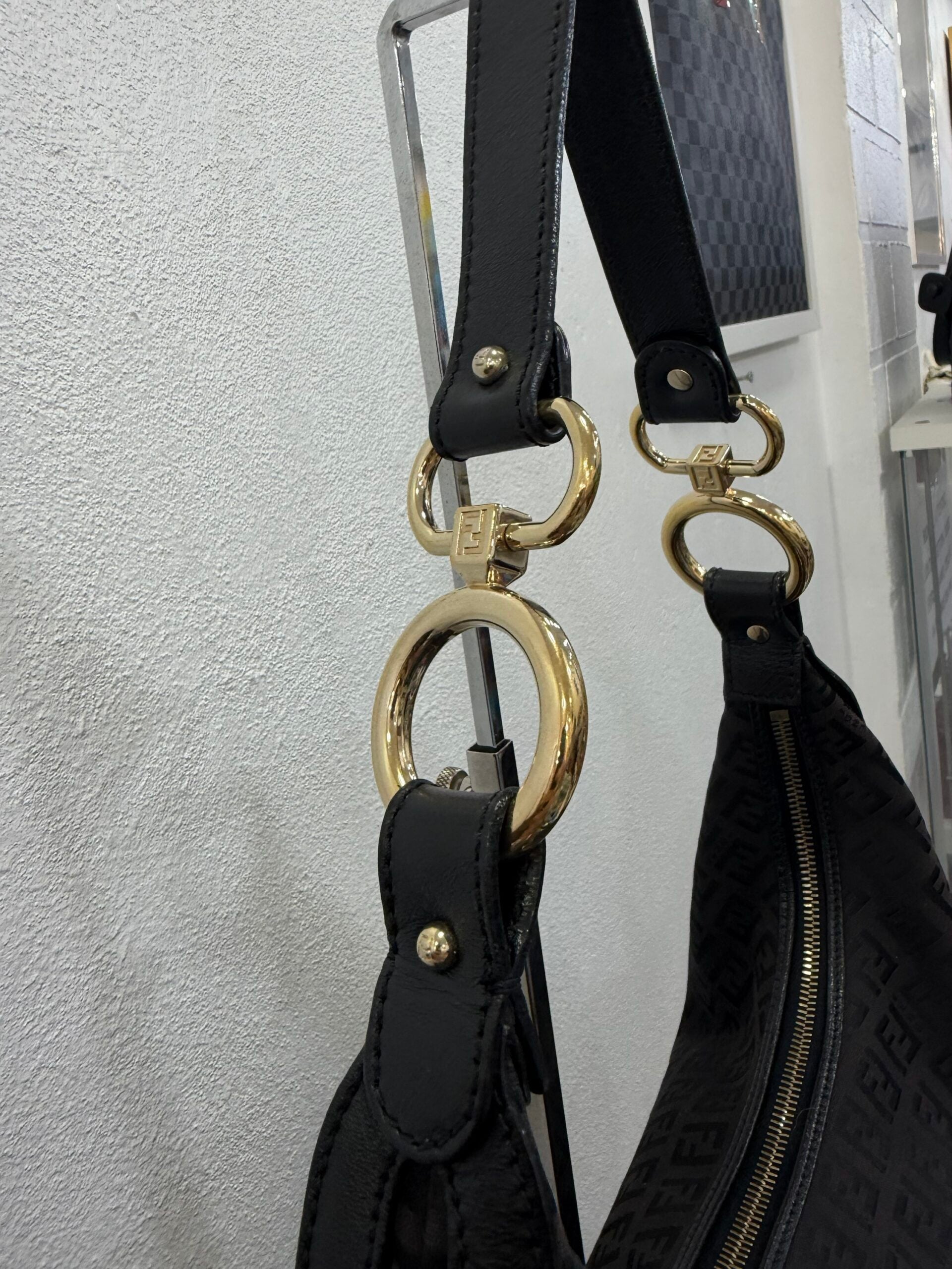 Fendi Hobo Zucchino Nero