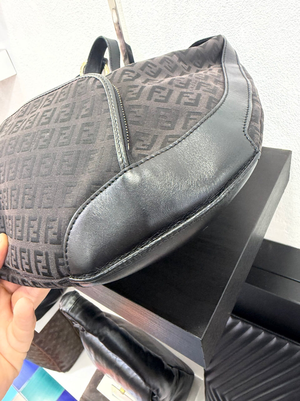 Fendi Hobo Zucchino Nero