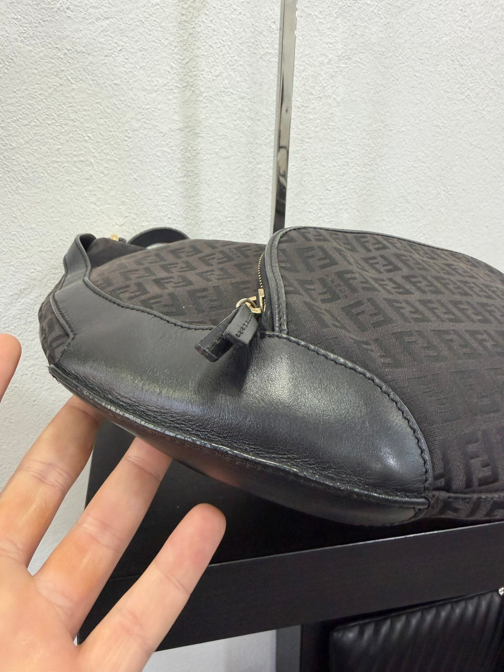 Fendi Hobo Zucchino Nero