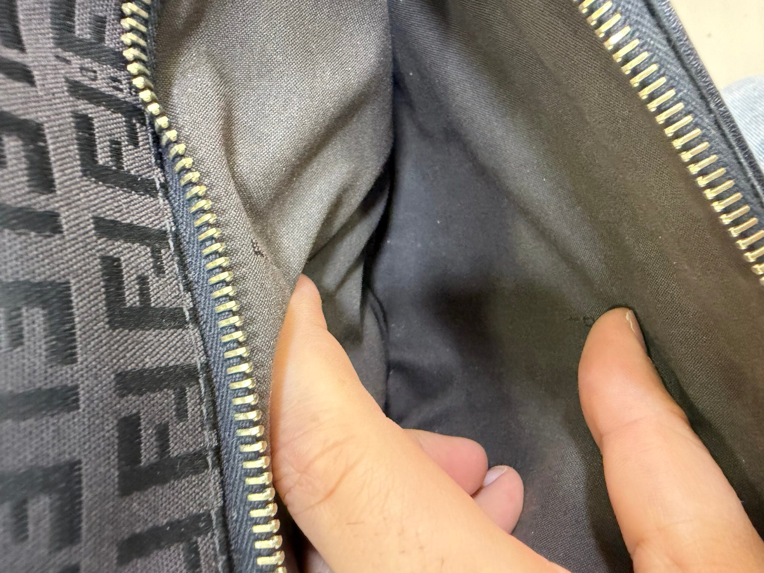 Fendi Hobo Zucchino Nero