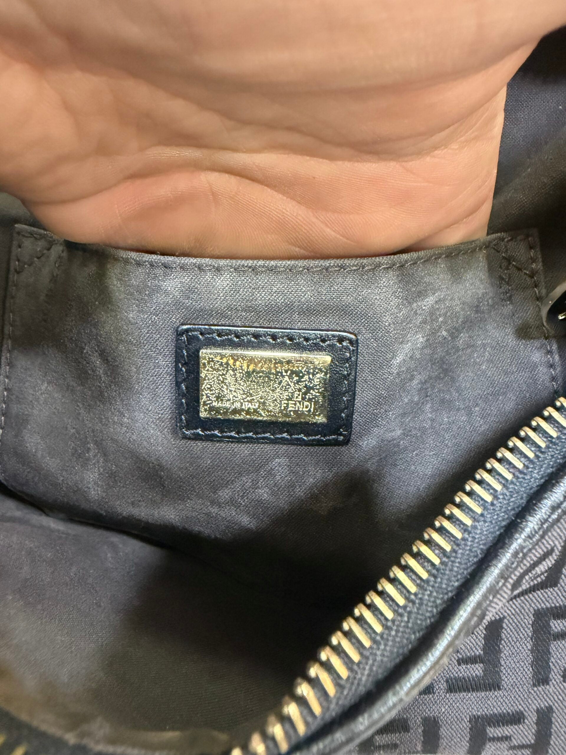 Fendi Hobo Zucchino Nero