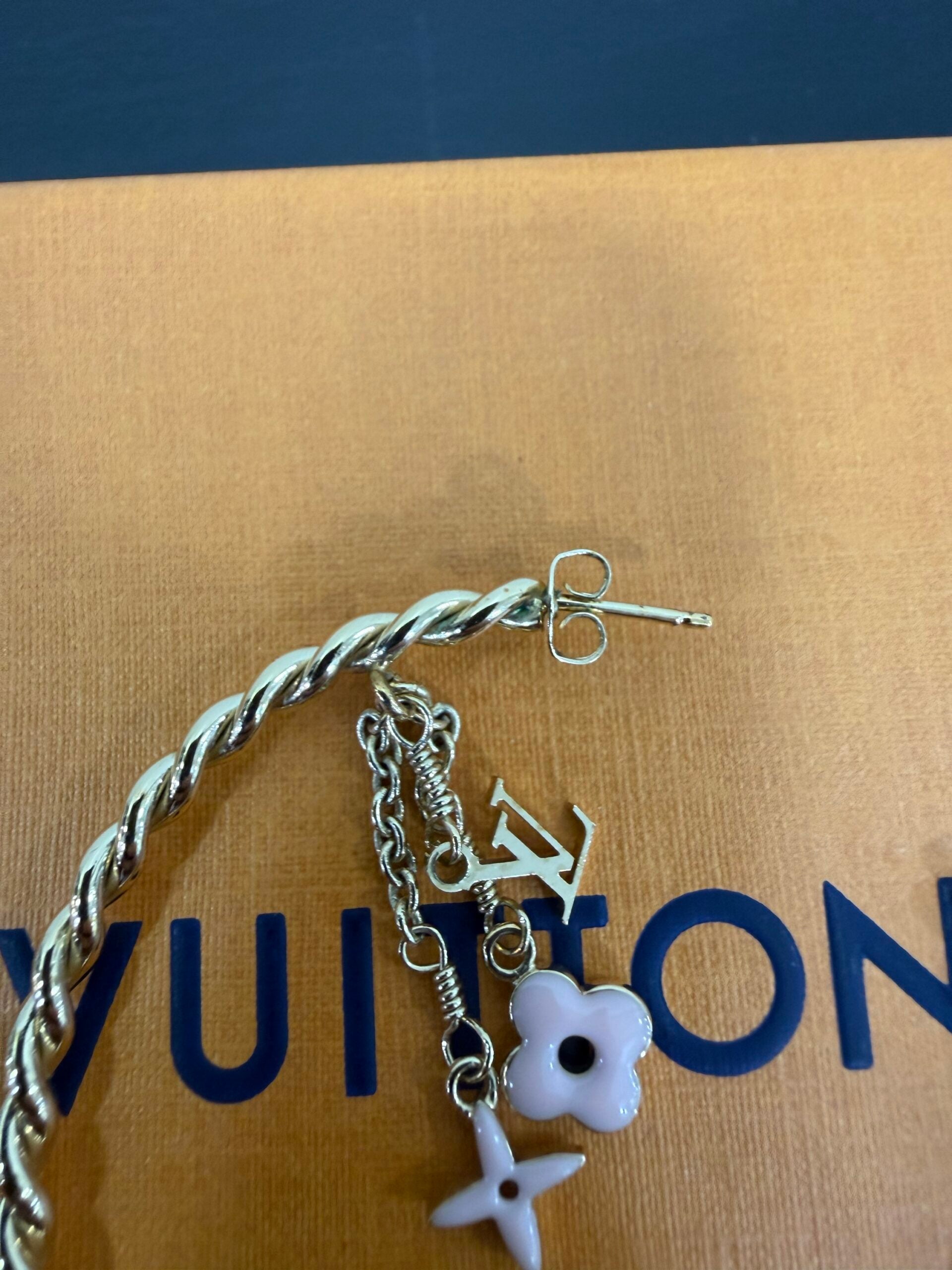 Louis Vuitton Orecchini a cerchio Sweet Monogram