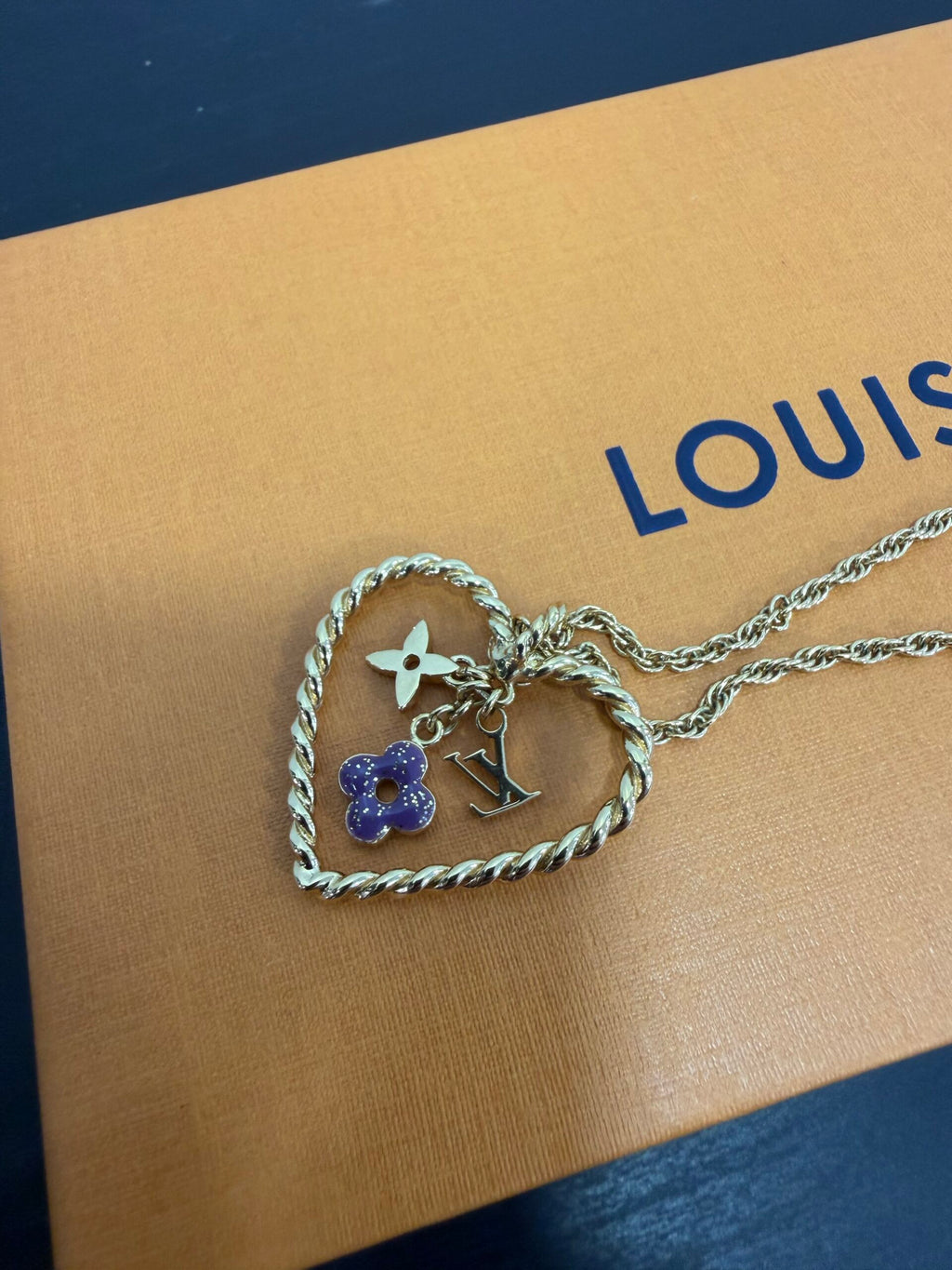 Louis Vuitton Monogram in My Heart Pendant
