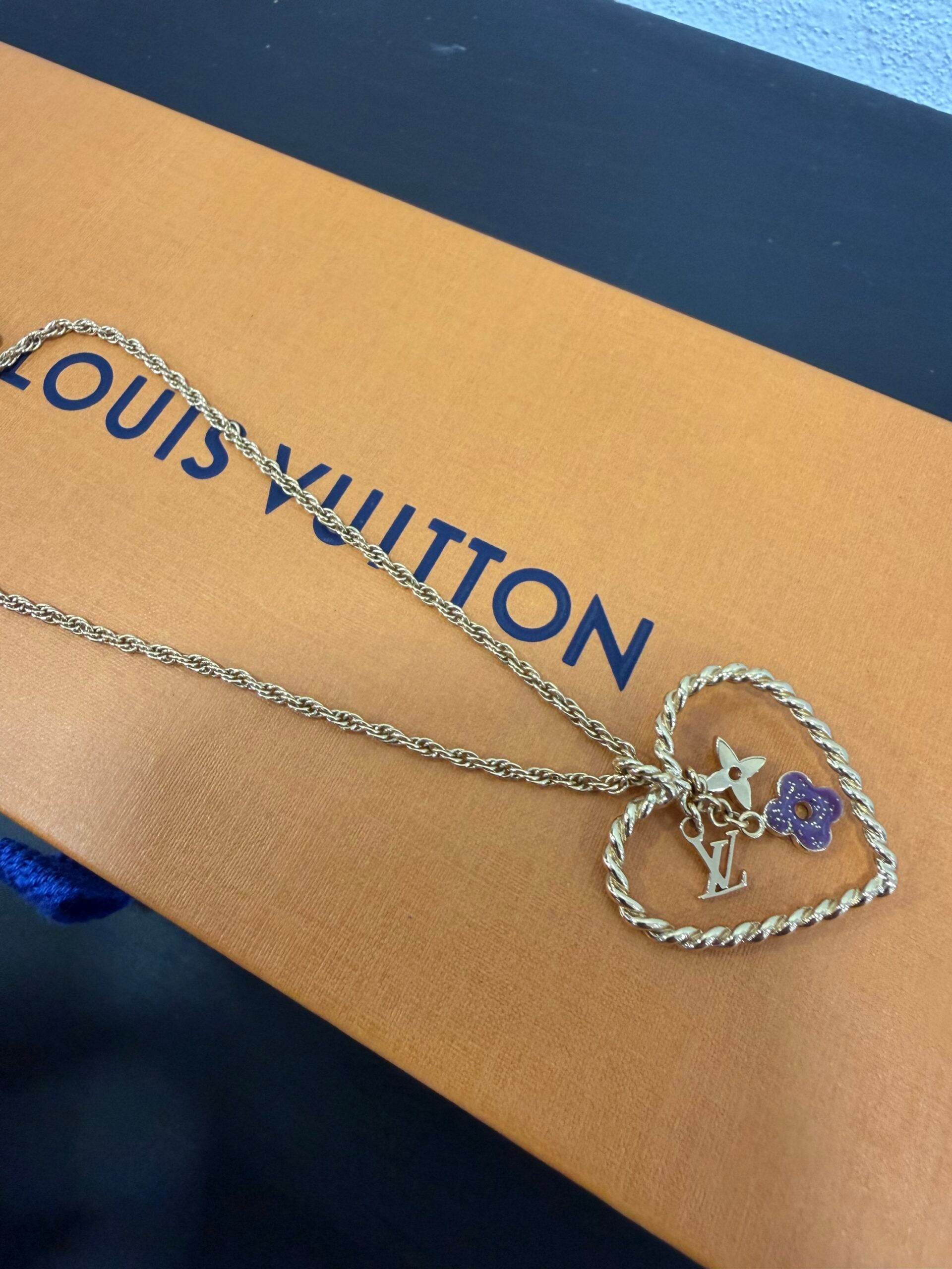 Louis Vuitton Monogram in My Heart Pendant