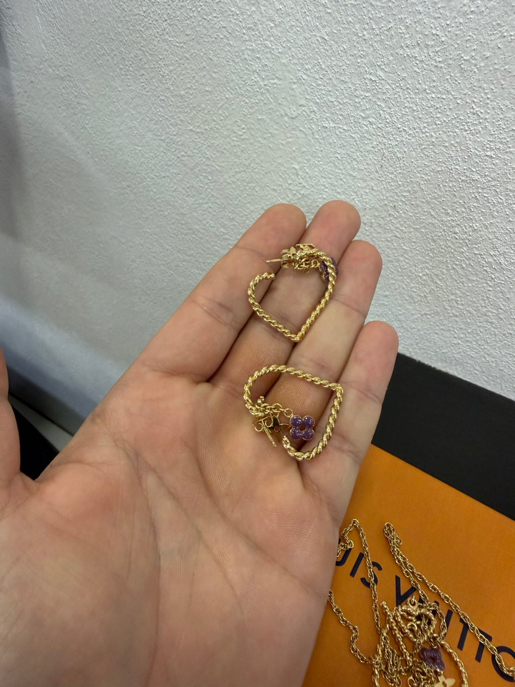 Louis Vuitton Orecchini sweet monogram in my Heart