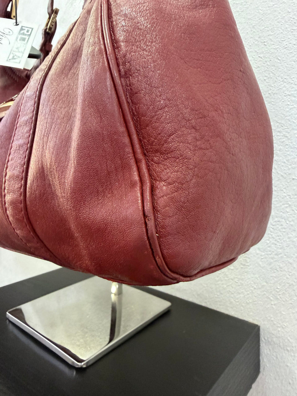 Fendi Baguette Tote bag Burgundy