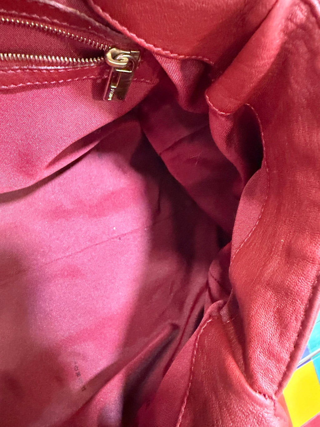 Fendi Baguette Tote bag Burgundy