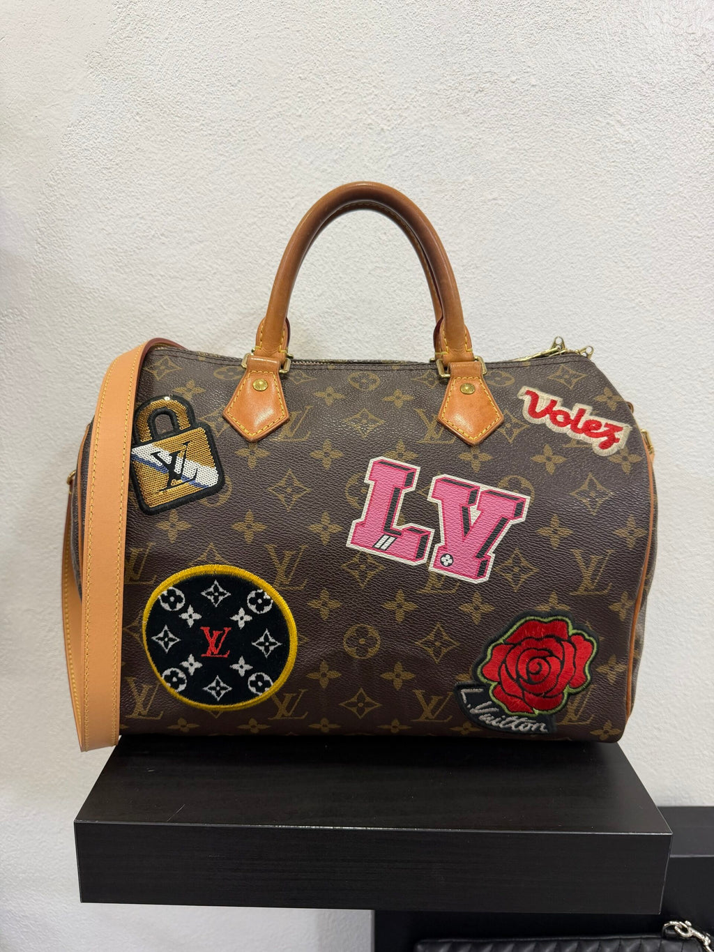 Louis Vuitton Speedy 30 Patches