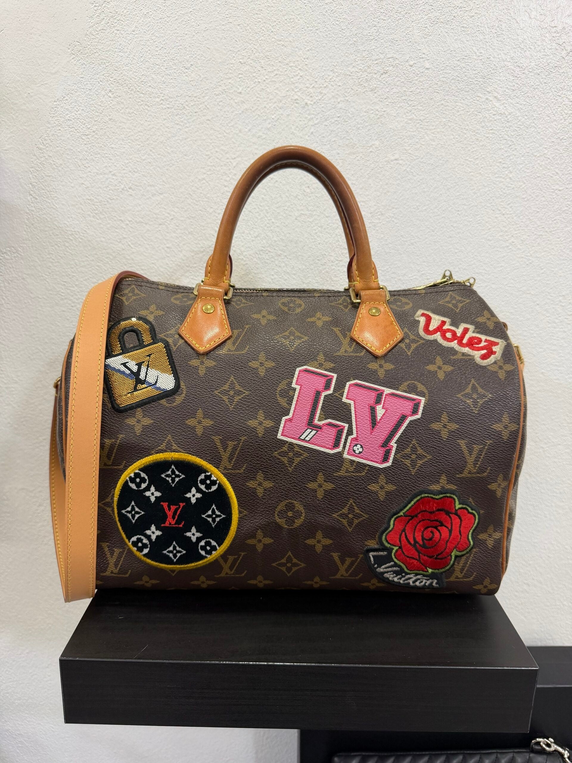 Louis Vuitton Speedy 30 Patches