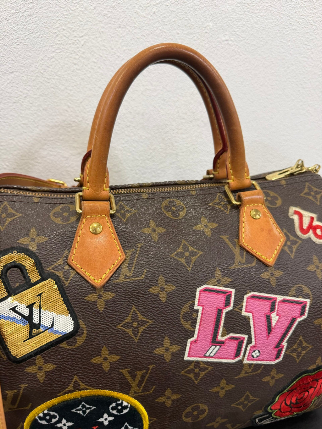 Louis Vuitton Speedy 30 Patches