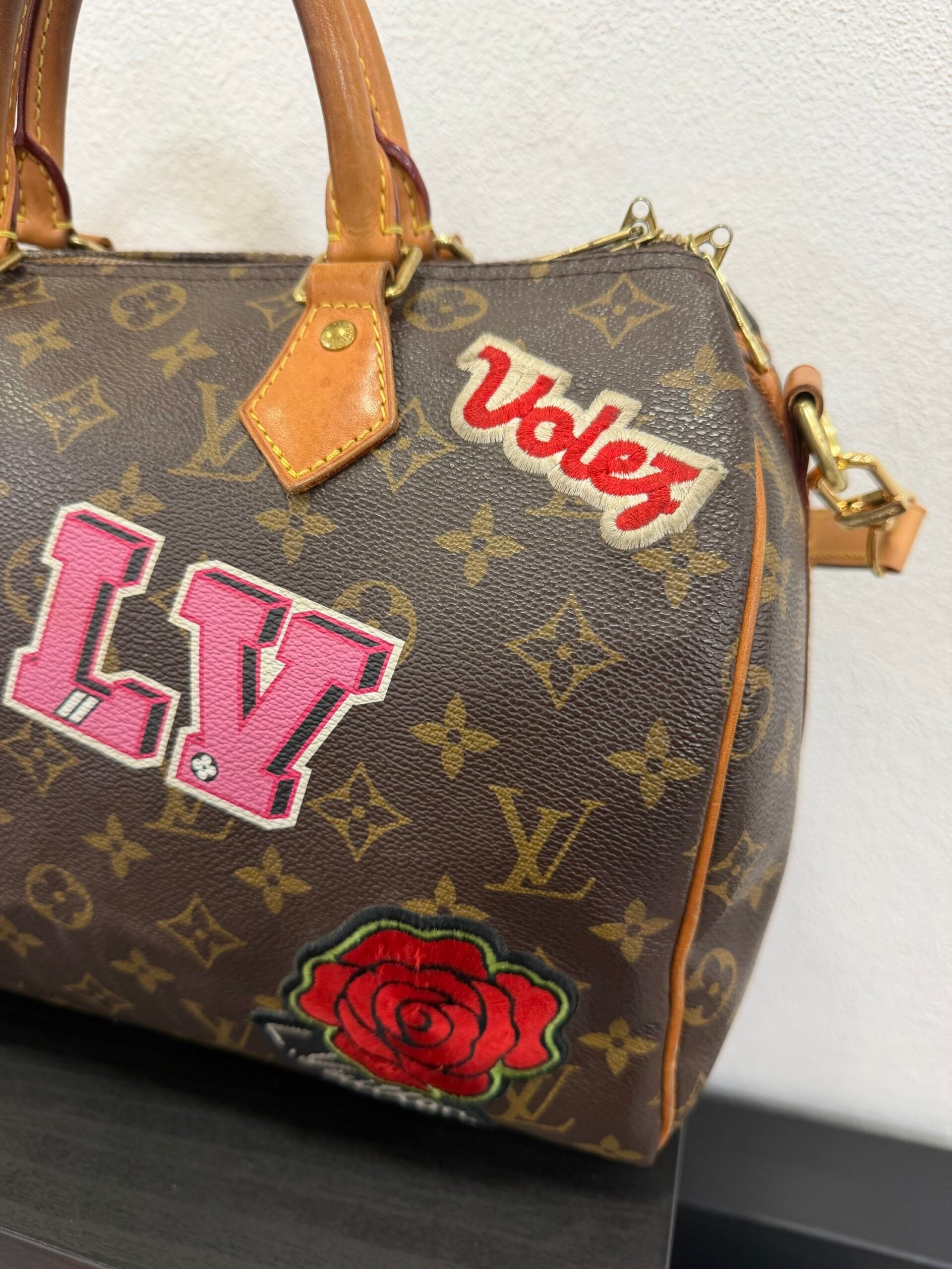 Louis Vuitton Speedy 30 Patches