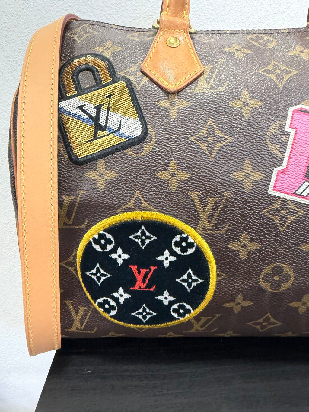 Louis Vuitton Speedy 30 Patches