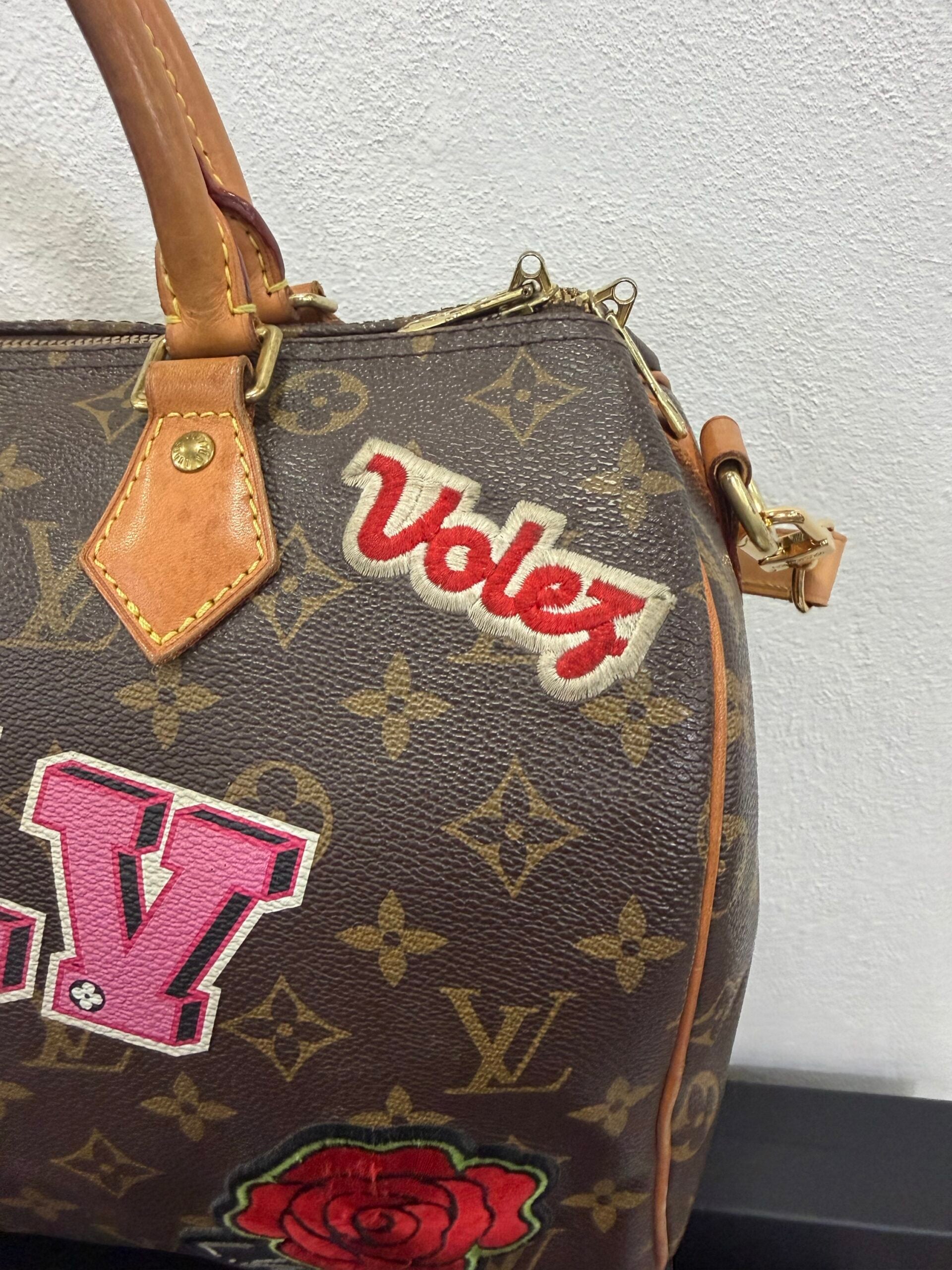 Louis Vuitton Speedy 30 Patches