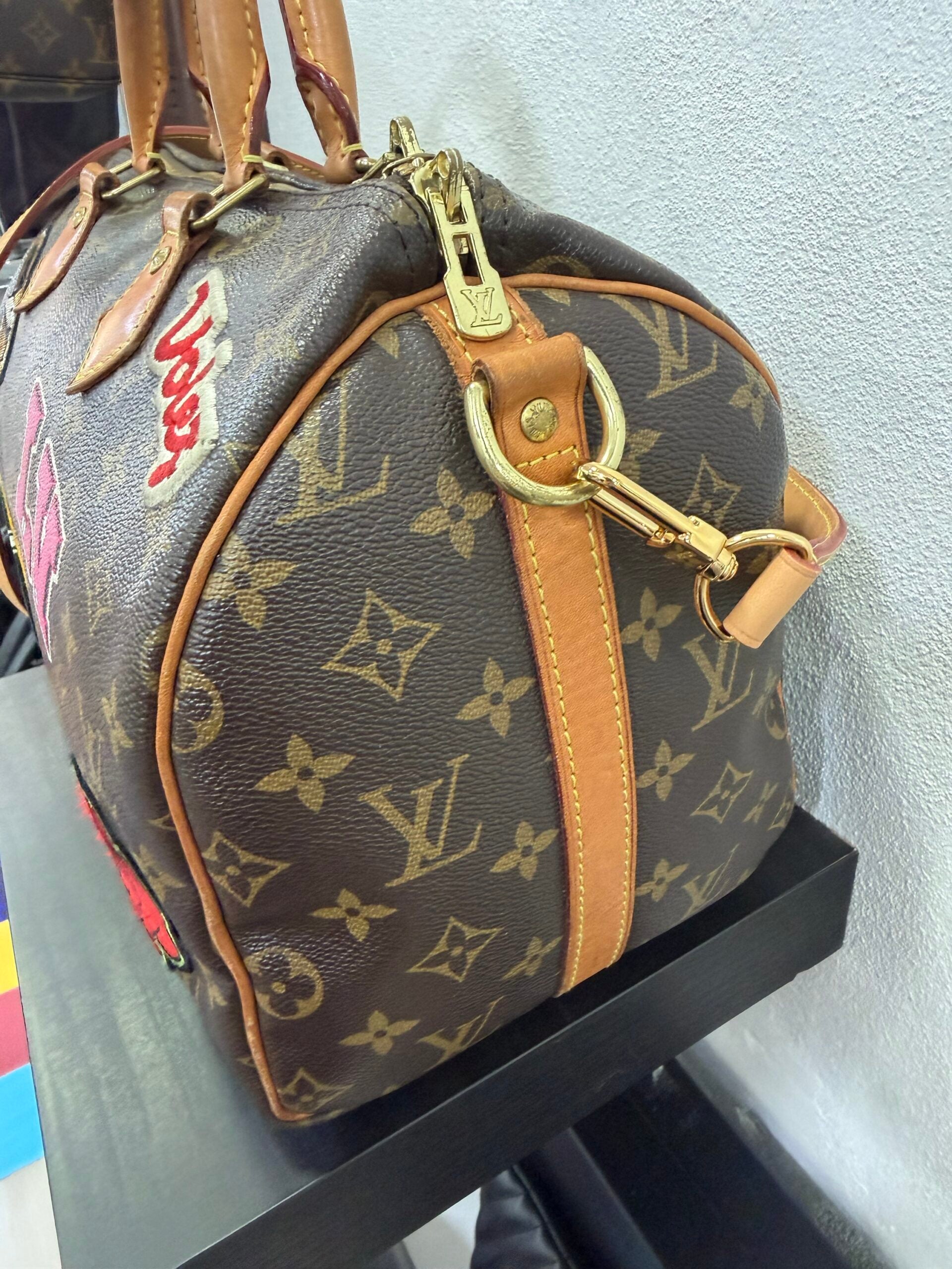 Louis Vuitton Speedy 30 Patches