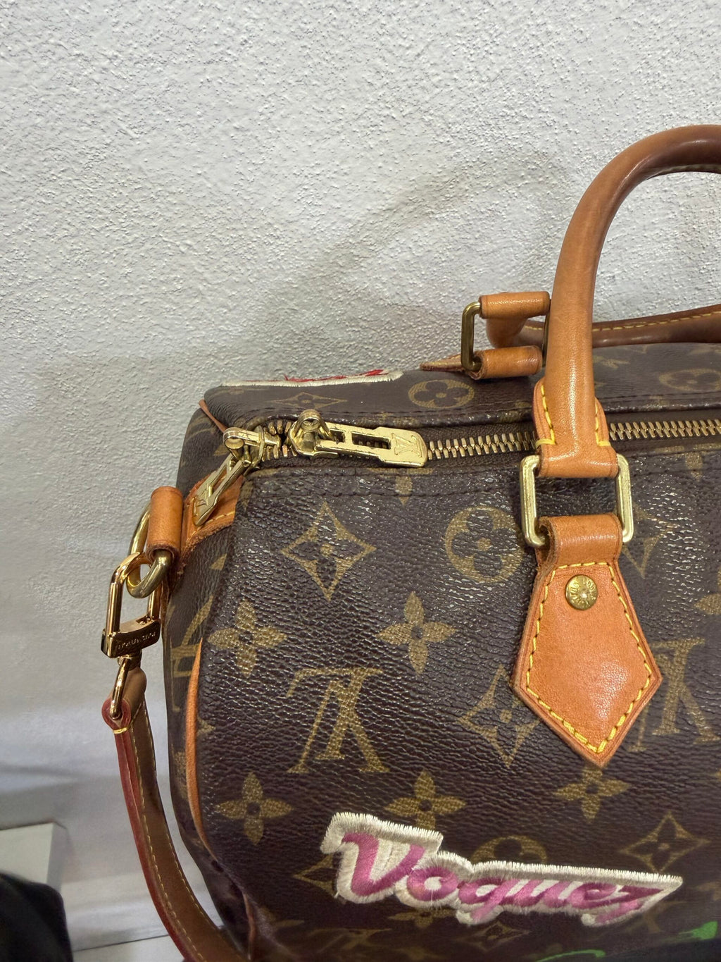 Louis Vuitton Speedy 30 Patches