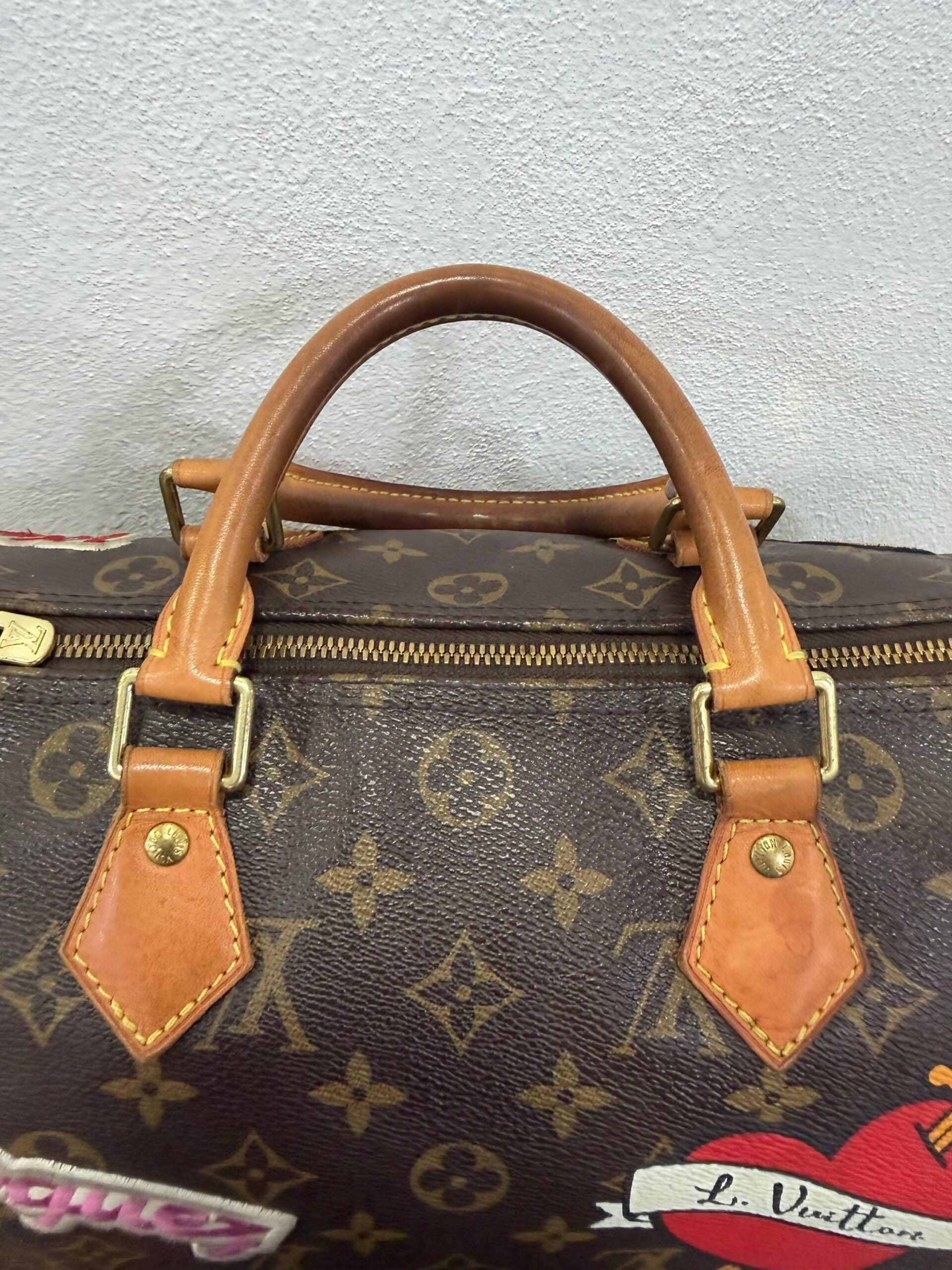 Louis Vuitton Speedy 30 Patches
