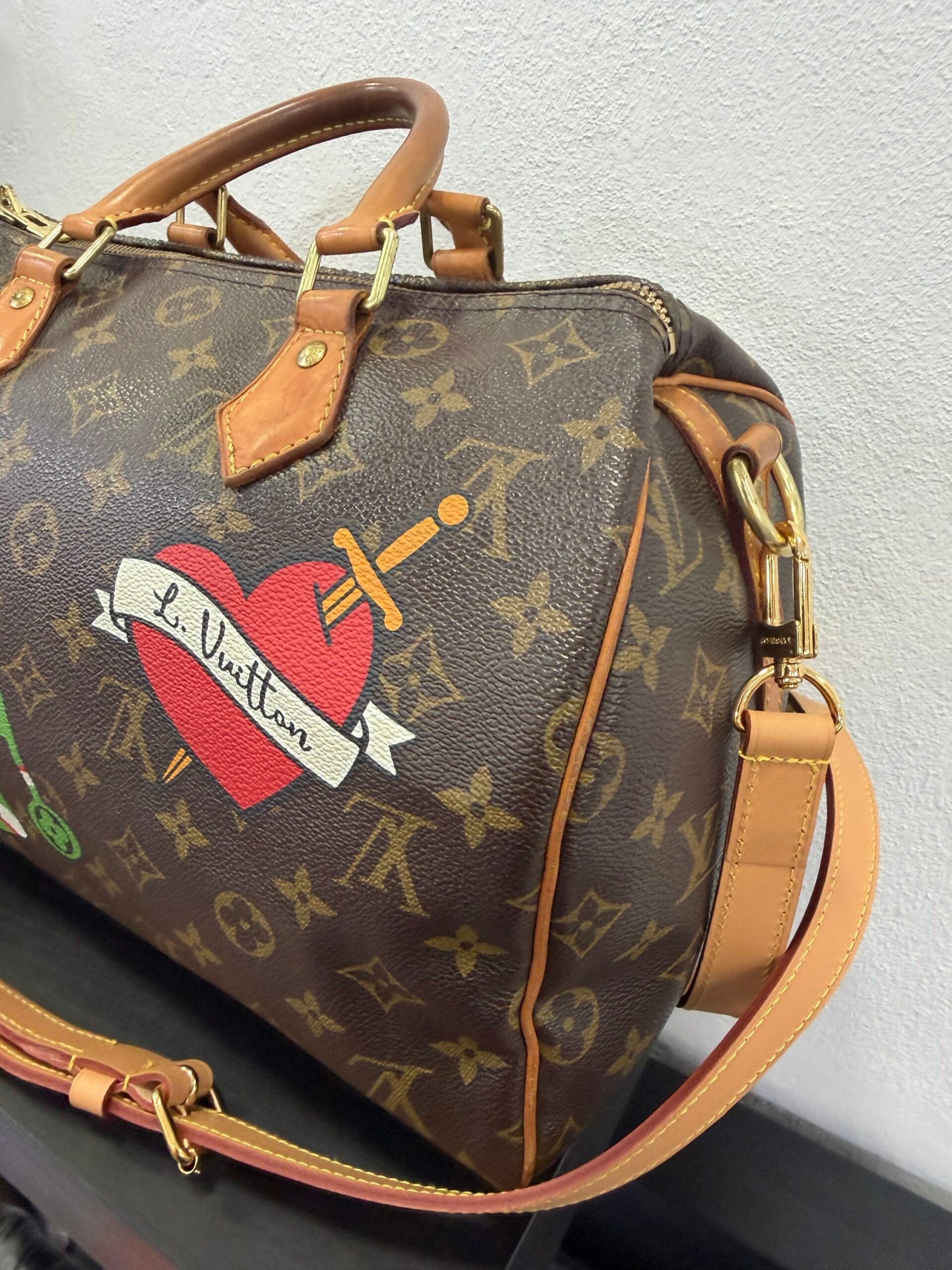 Louis Vuitton Speedy 30 Patches