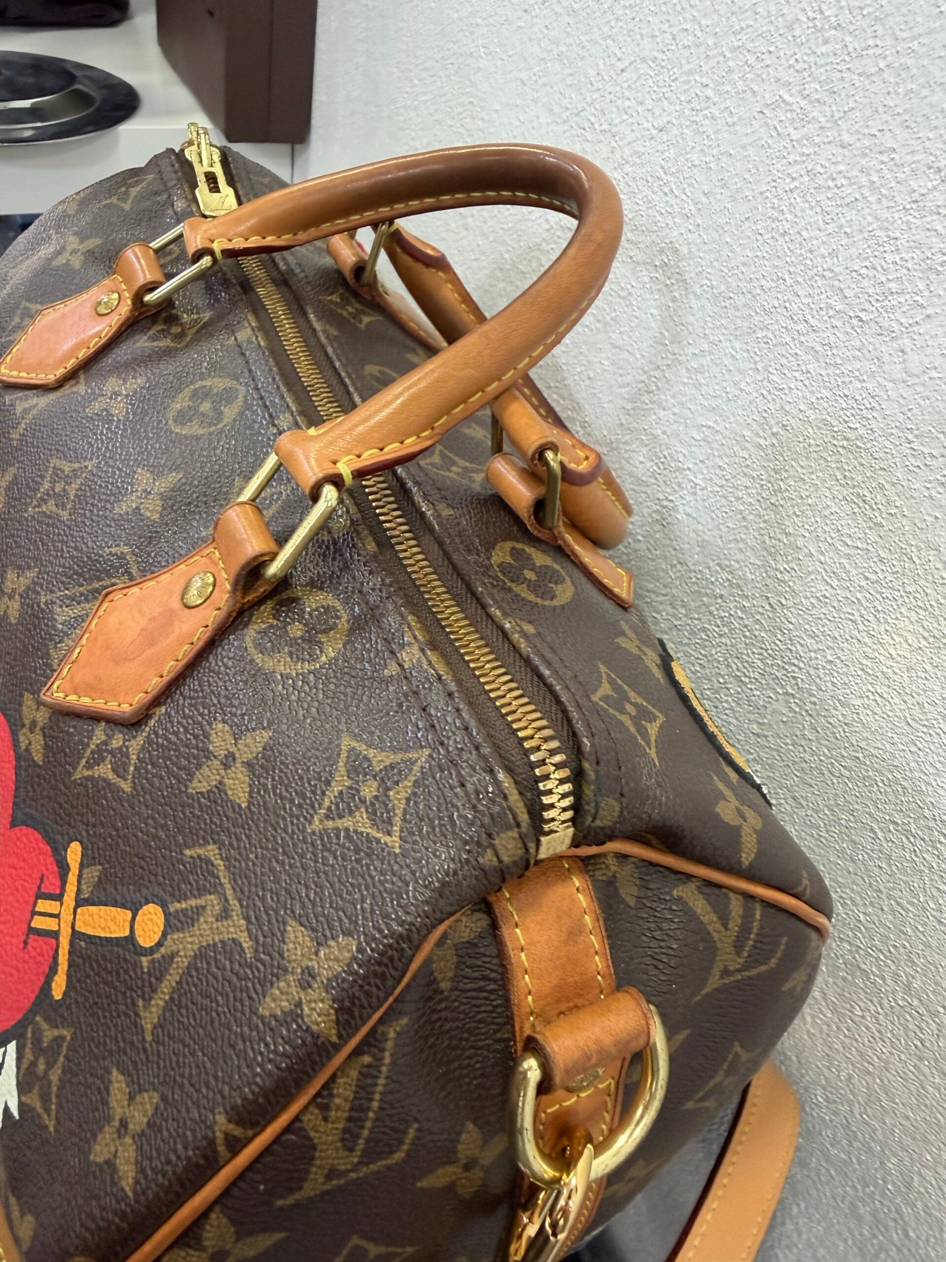 Louis Vuitton Speedy 30 Patches