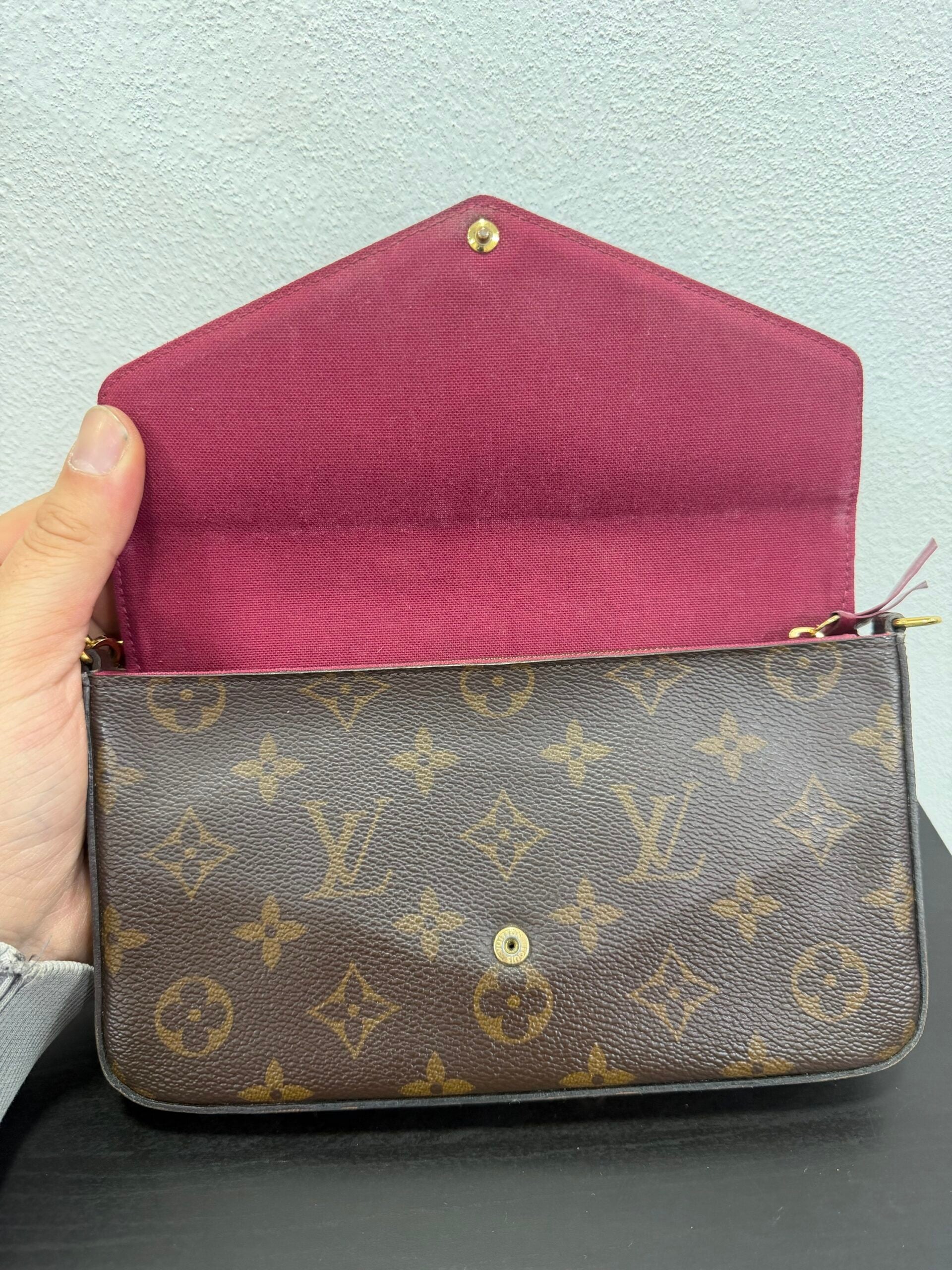 Louis Vuitton Pochette Felicié con portafogli