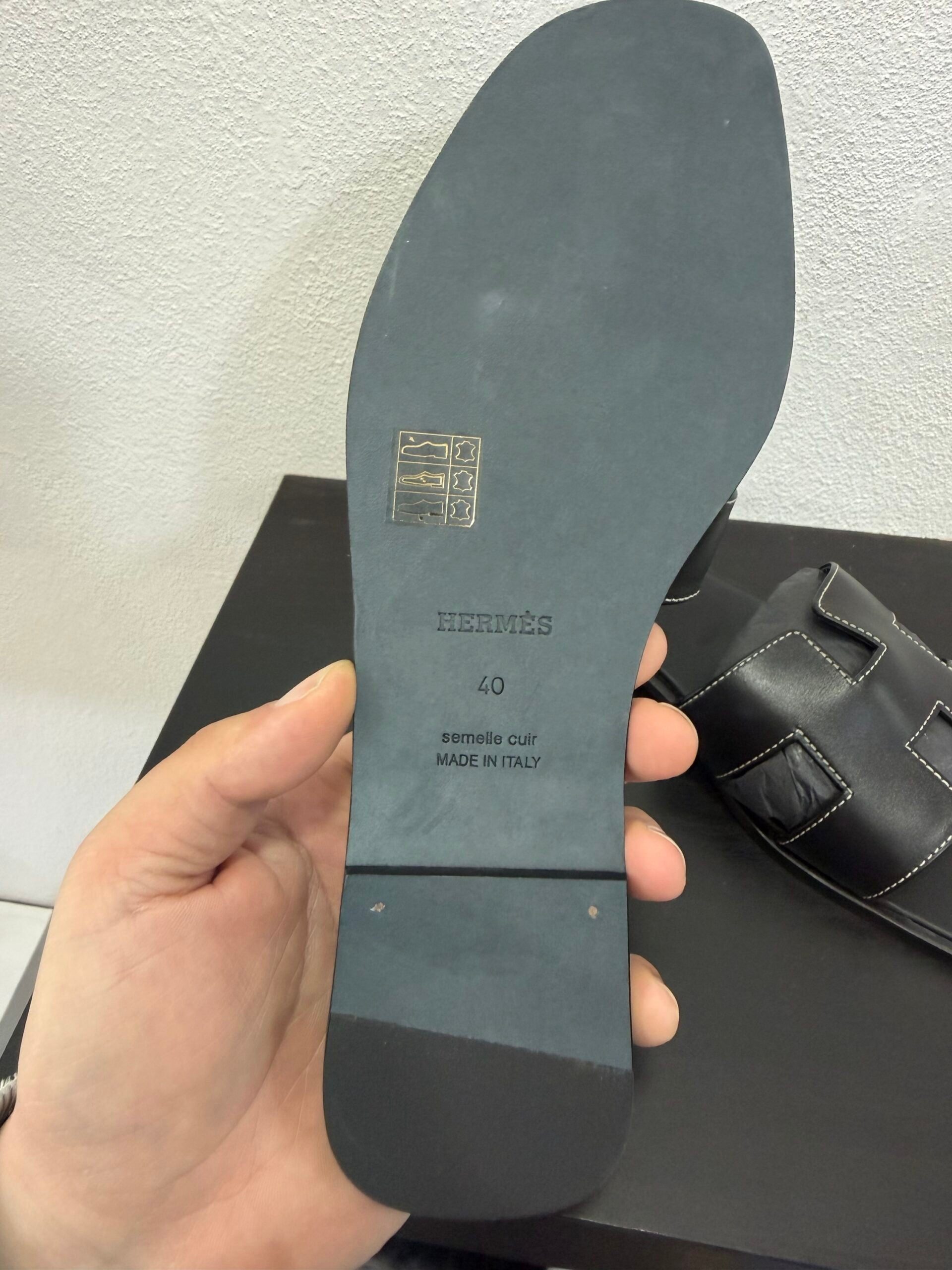 Hermès Sandalo Oran 40