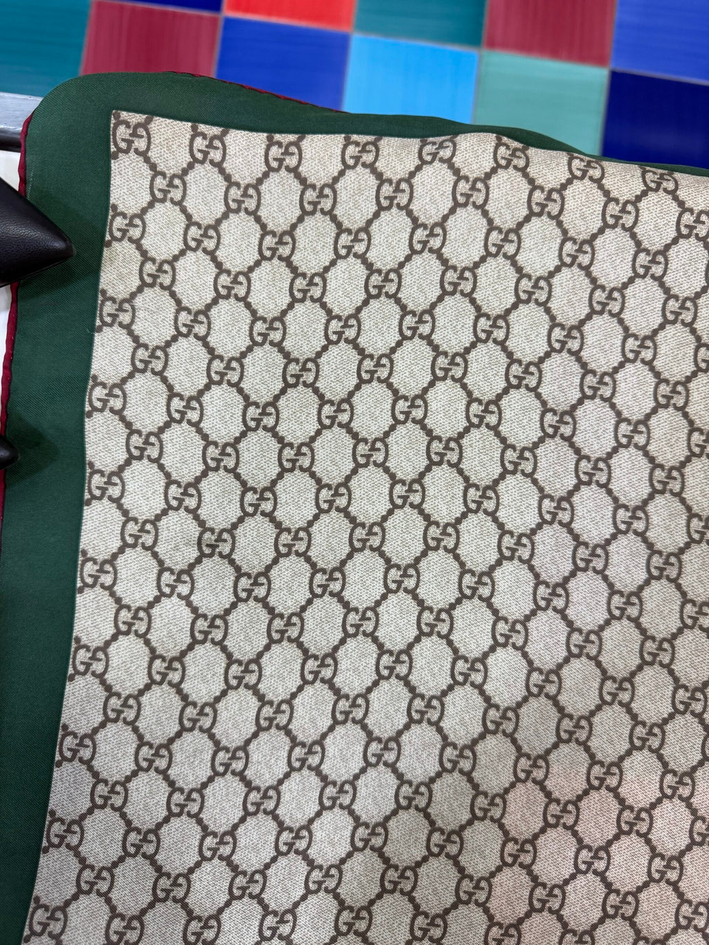 Gucci Foulard Seta GG Piccolo