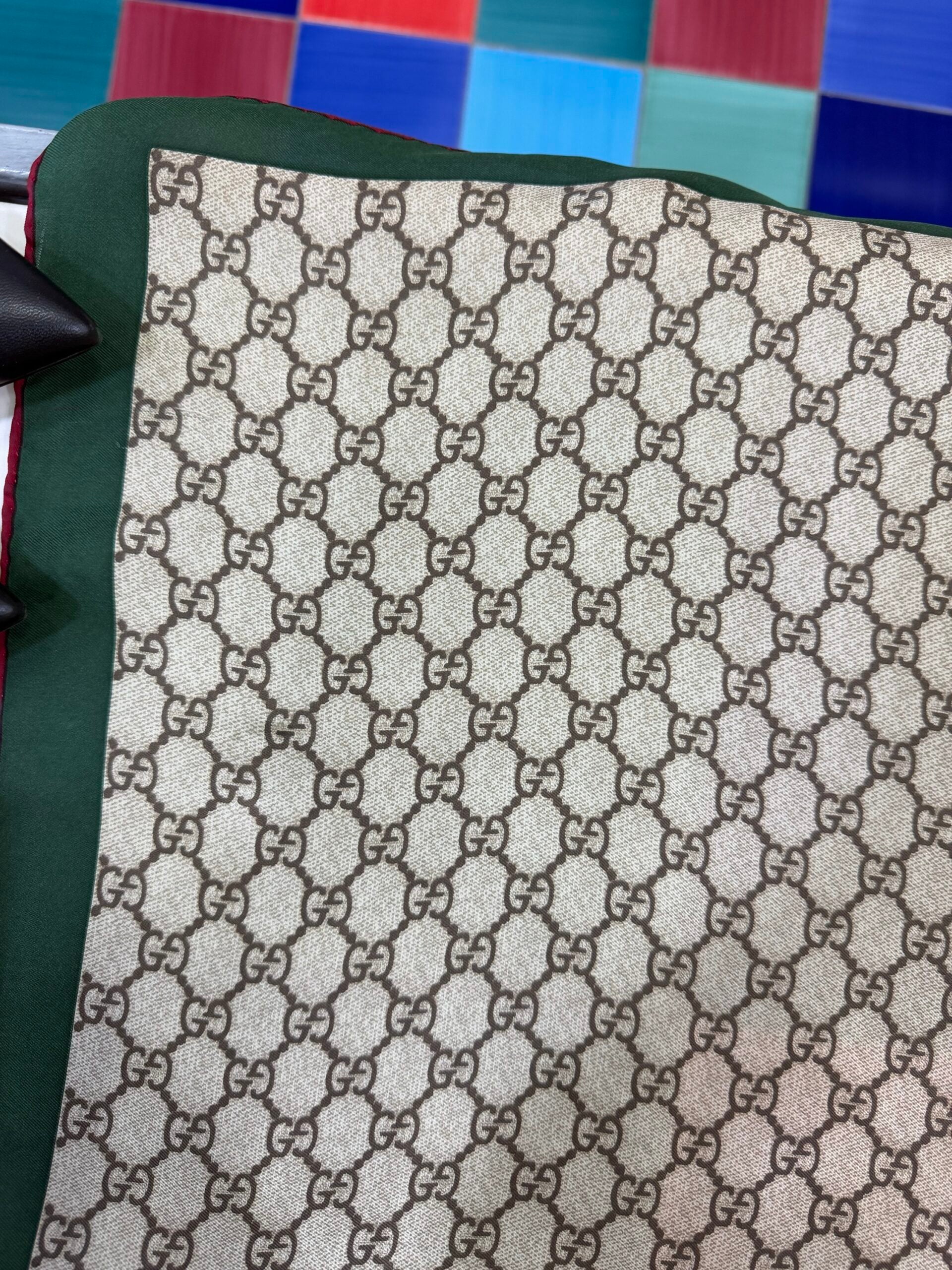 Gucci Foulard Seta GG Piccolo