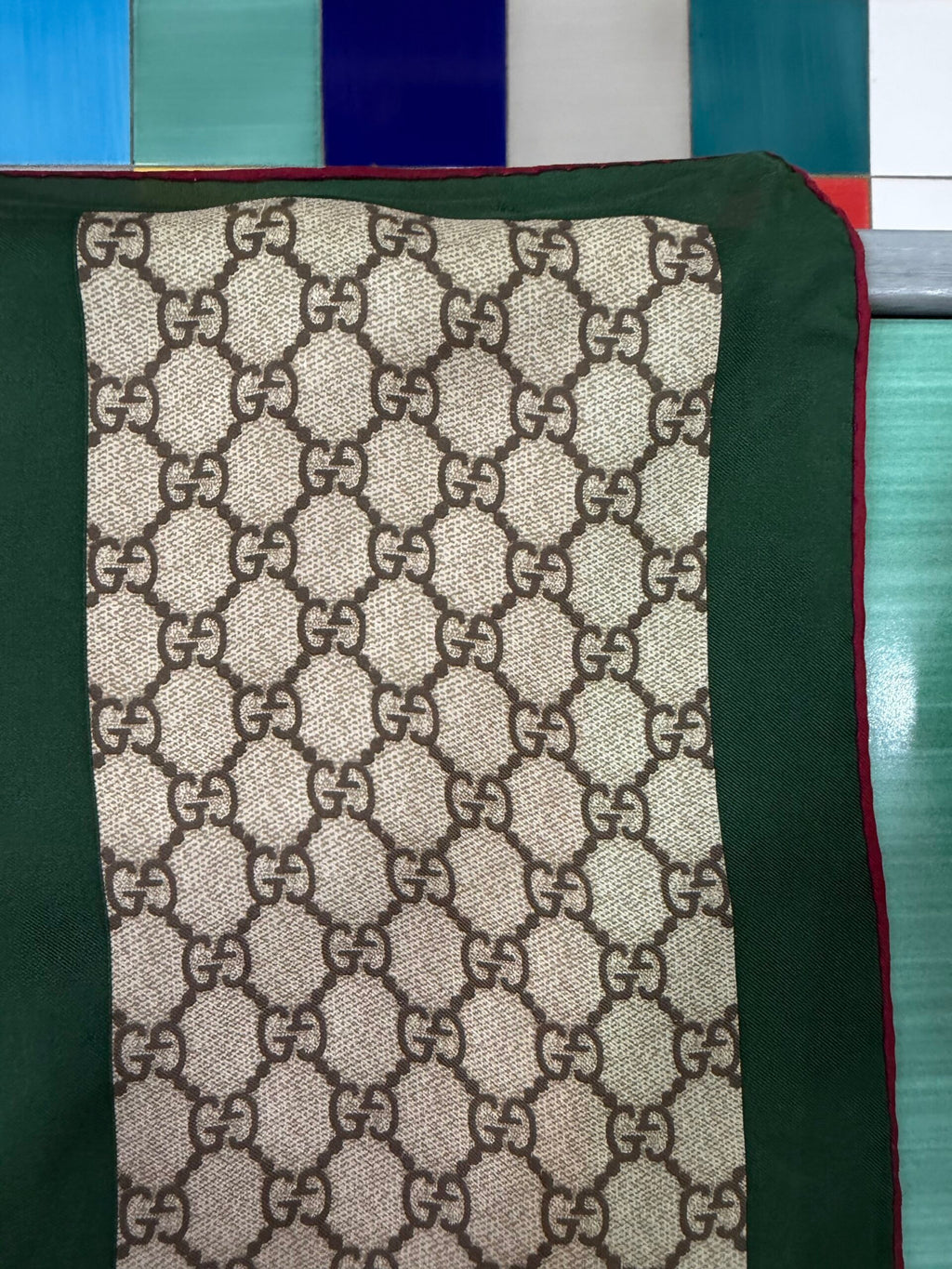 Gucci Foulard Seta GG Piccolo