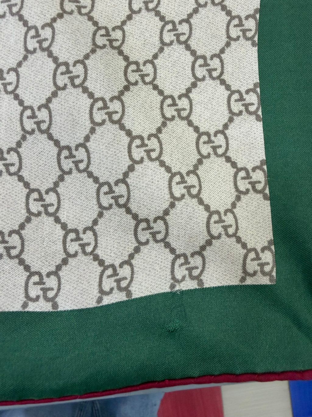 Gucci Foulard Seta GG Piccolo